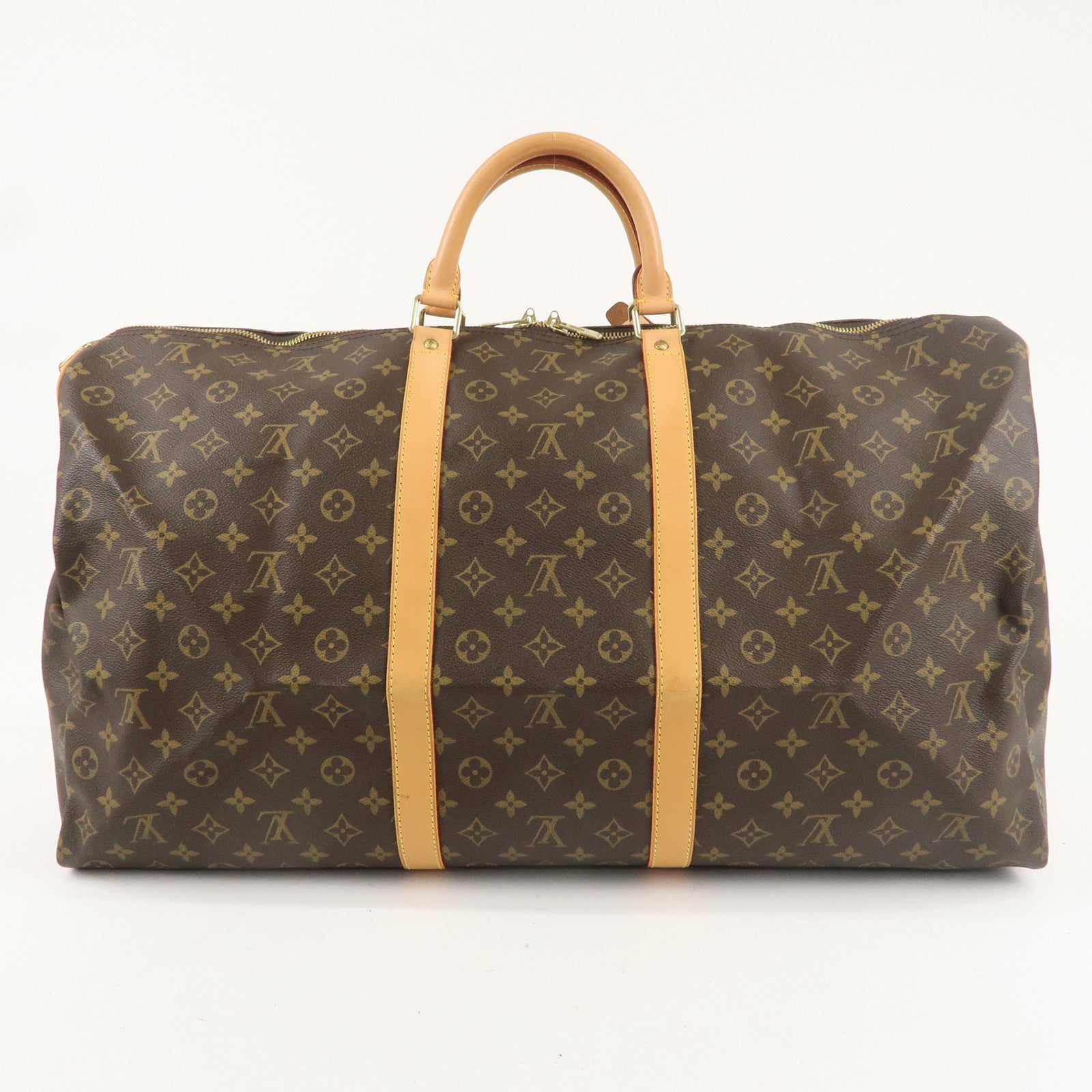 Louis Vuitton Monogram Keep All Bandouliere 60 Bag M41412