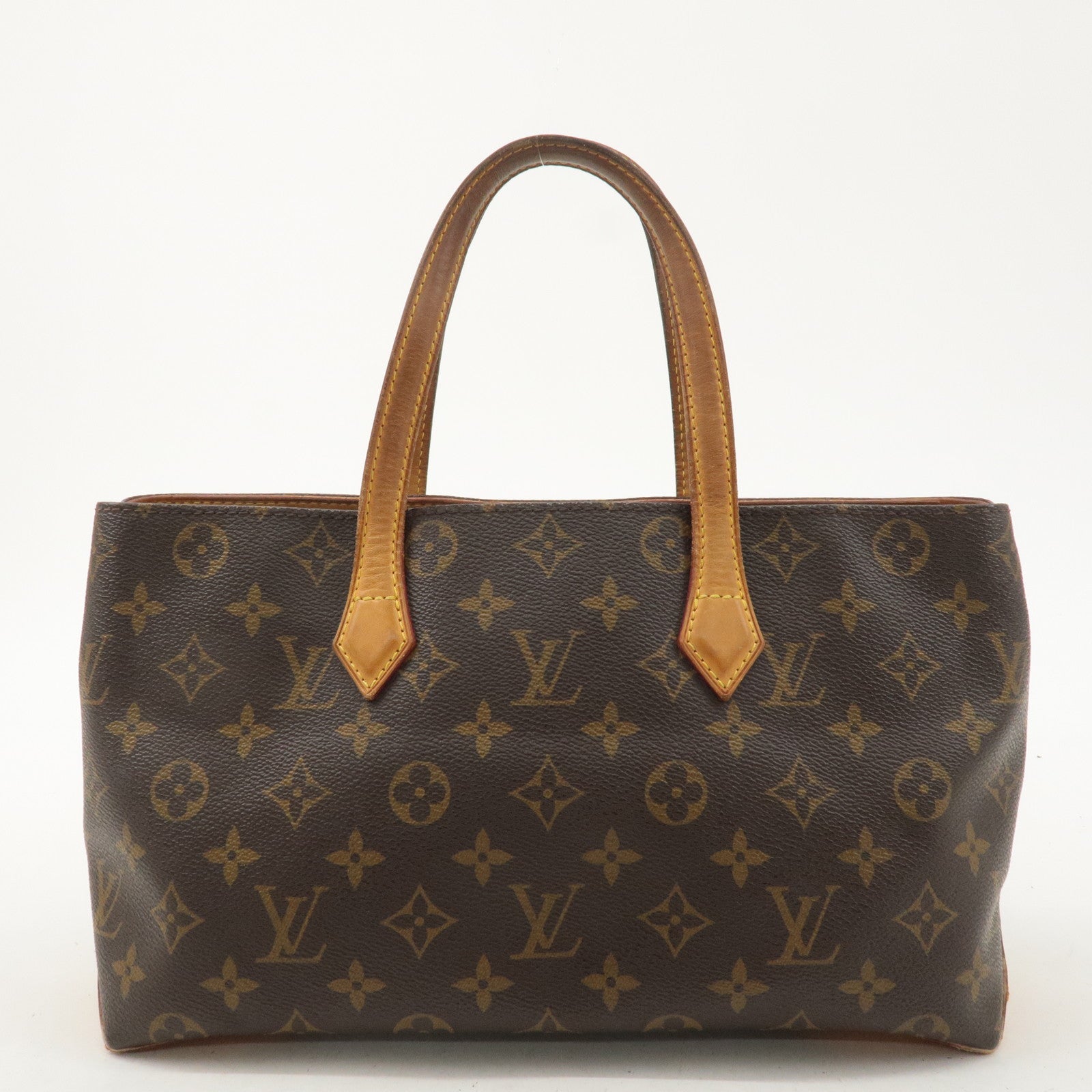 Louis Vuitton Monogram Wilshire PM Hand Bag Tote Bag M45643