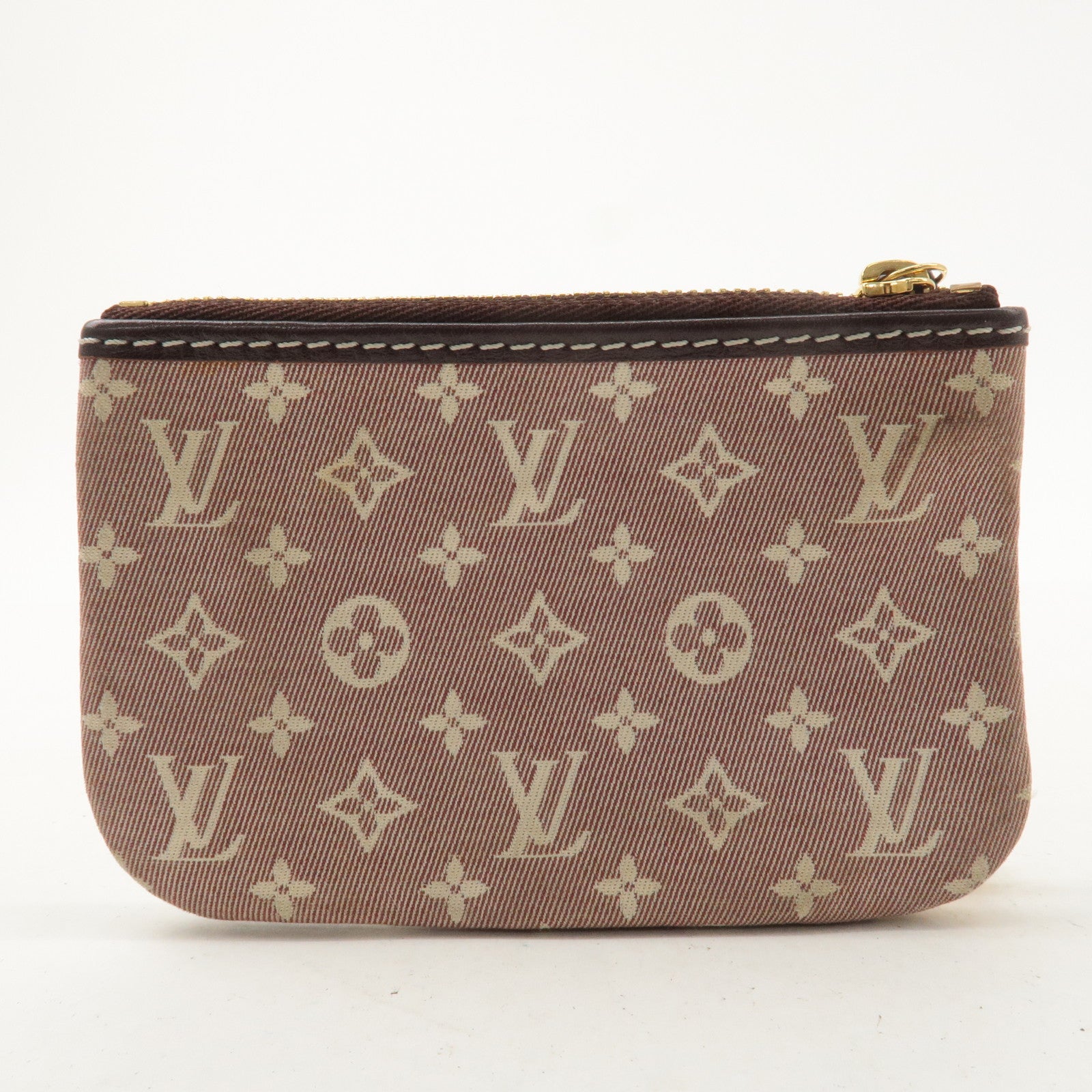 Louis Vuitton Monogram Idylle Pochette Cles Coin Case Sepia M62996