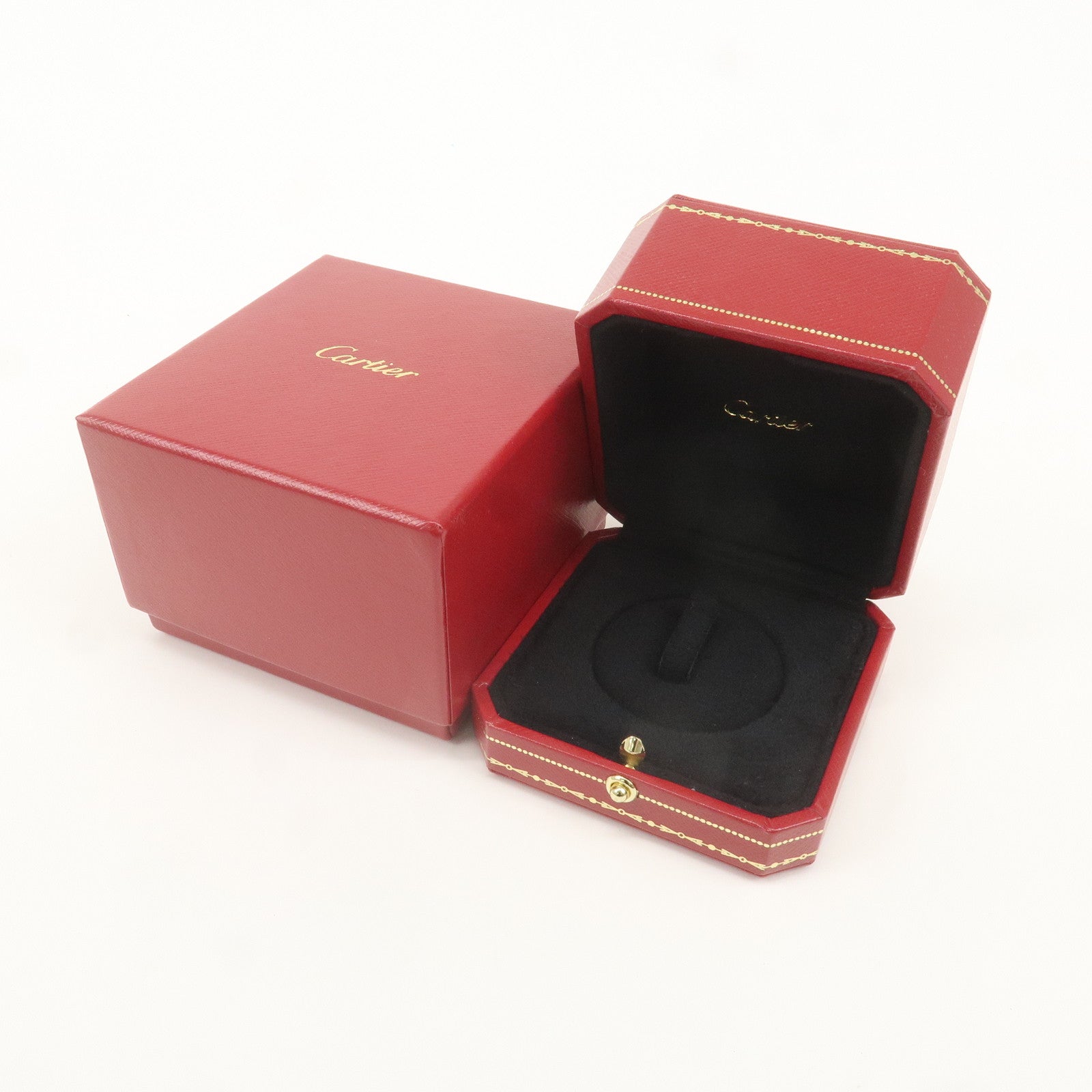 Cartier Set of 2 Ring Box Display Box Jewelry Box For Ring