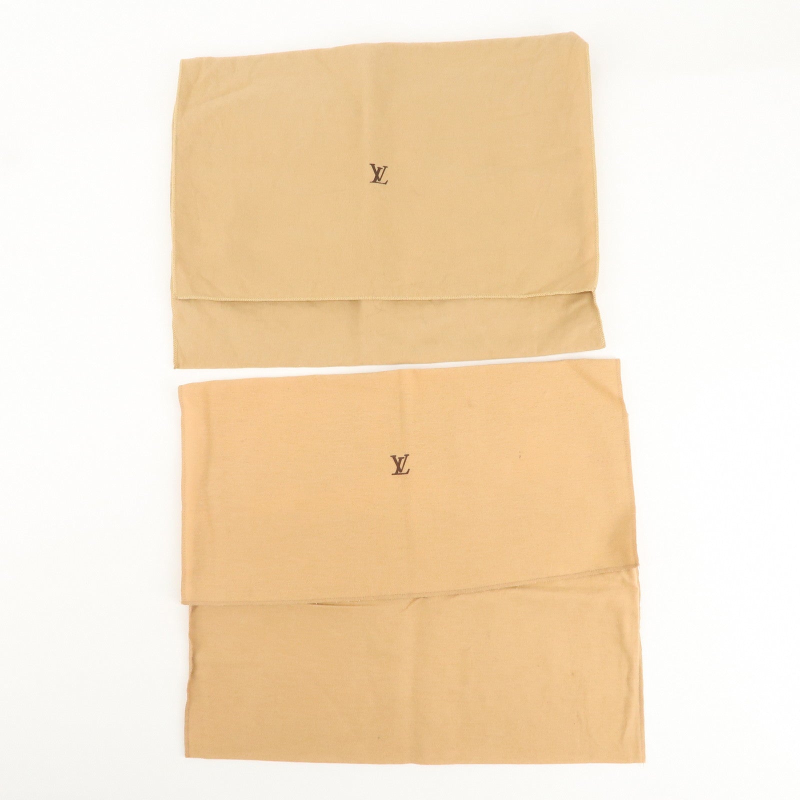 Louis Vuitton Set of 12 Flap Storage Bag Dust Bag Brown