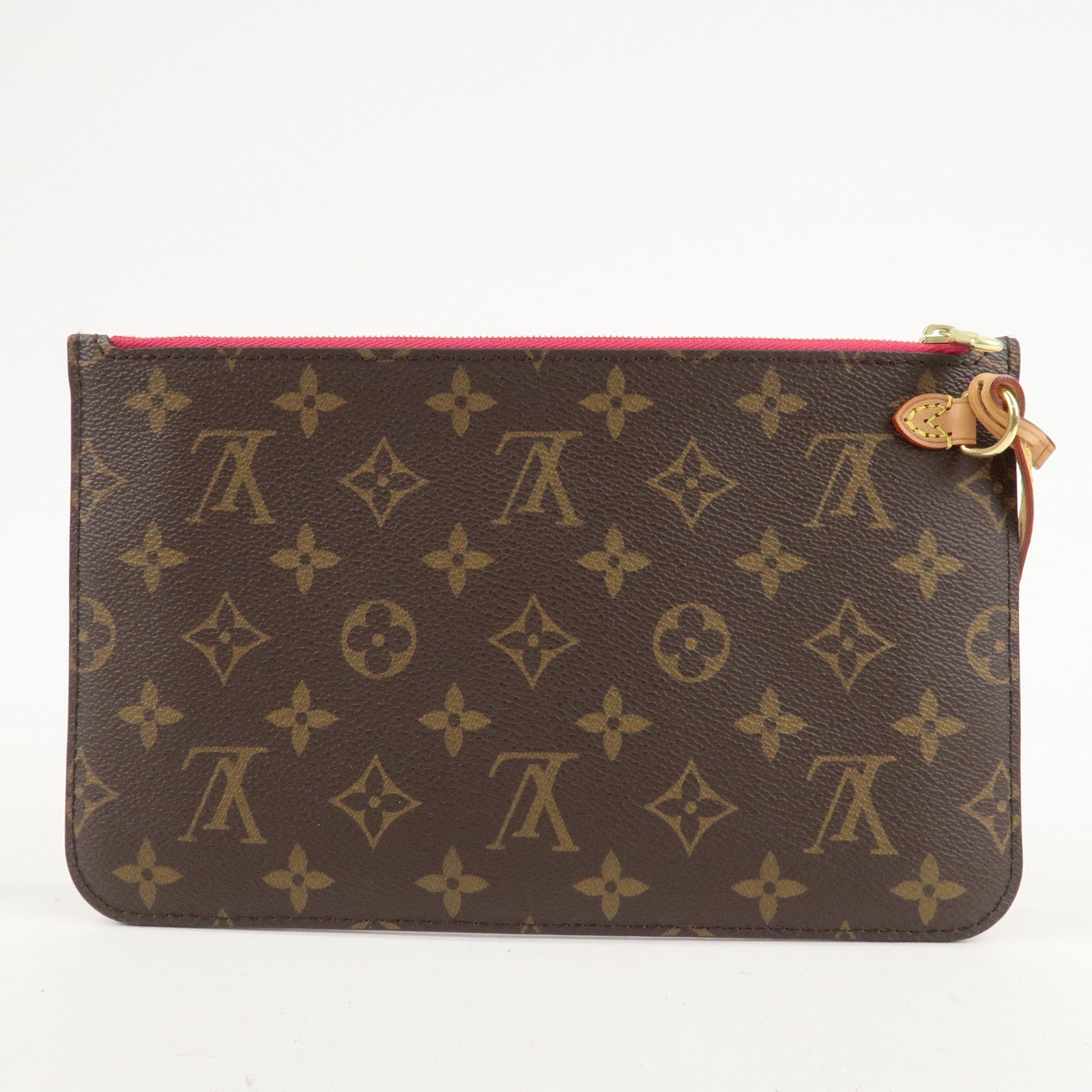 Louis Vuitton Monogram Pouch for Neverfull MM Brown Used