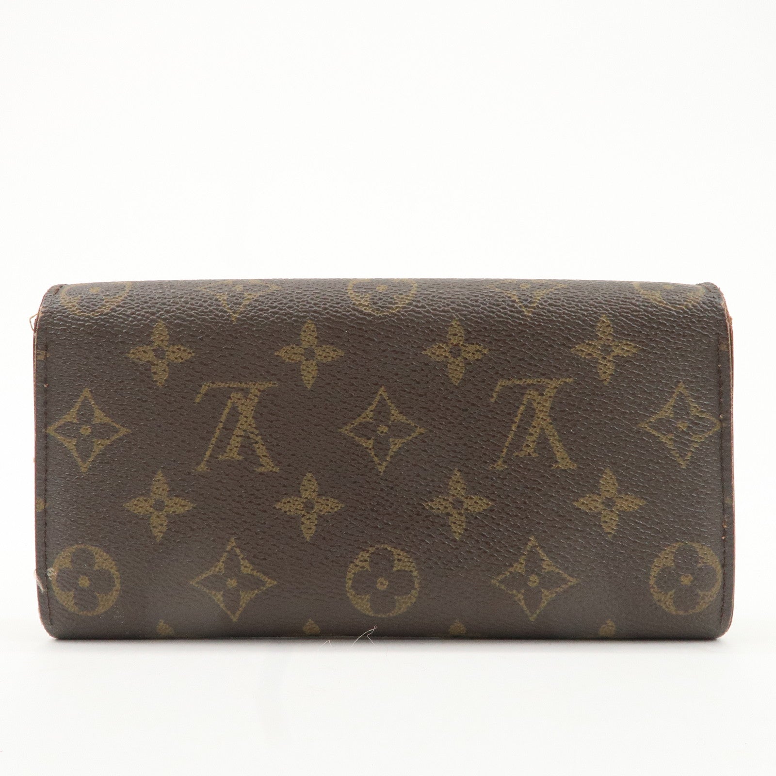 Louis Vuitton Monogram Portefeuille Sarah Long Wallet M61734 Used