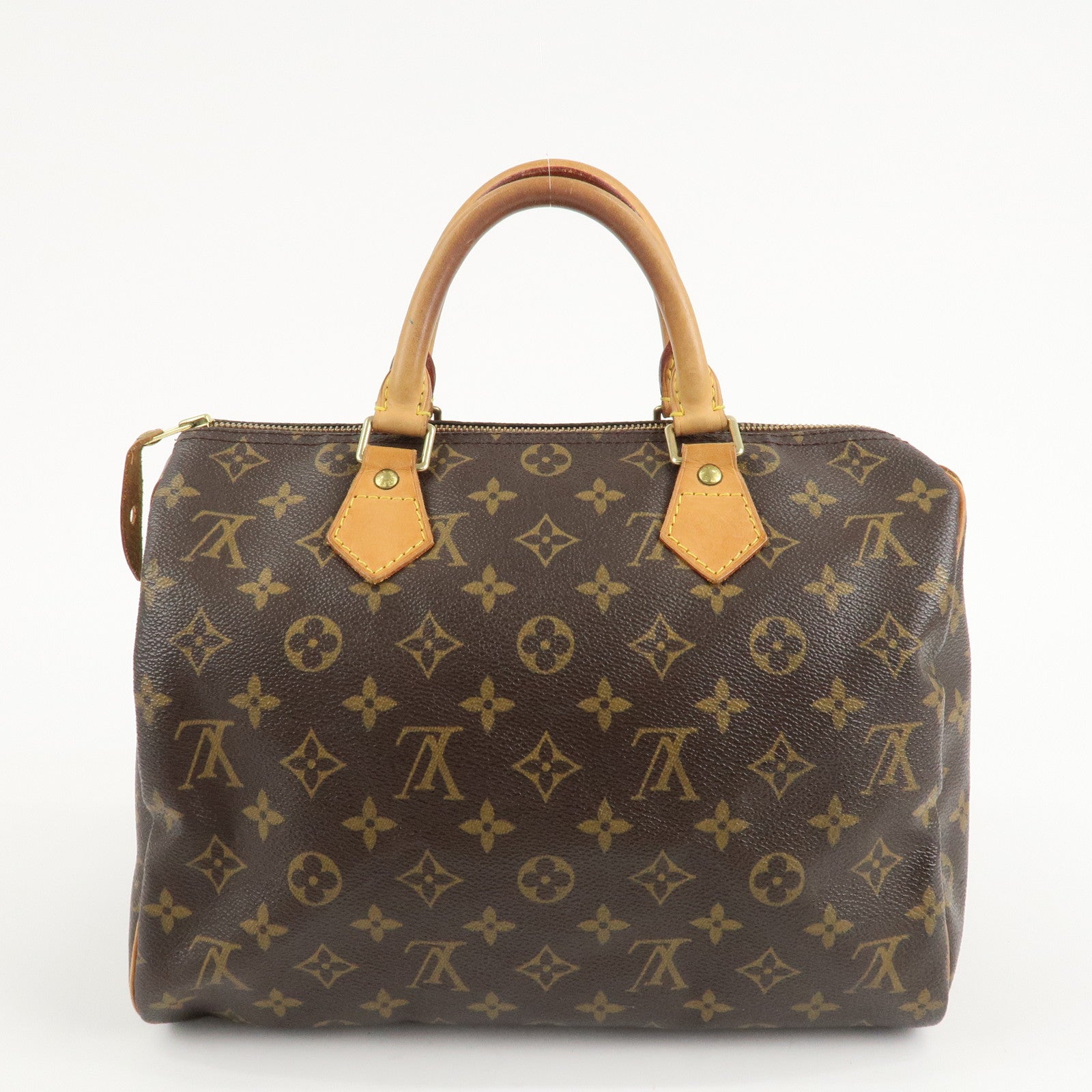 Louis Vuitton Monogram Speedy 30 Hand Bag Boston Bag M41526 Used