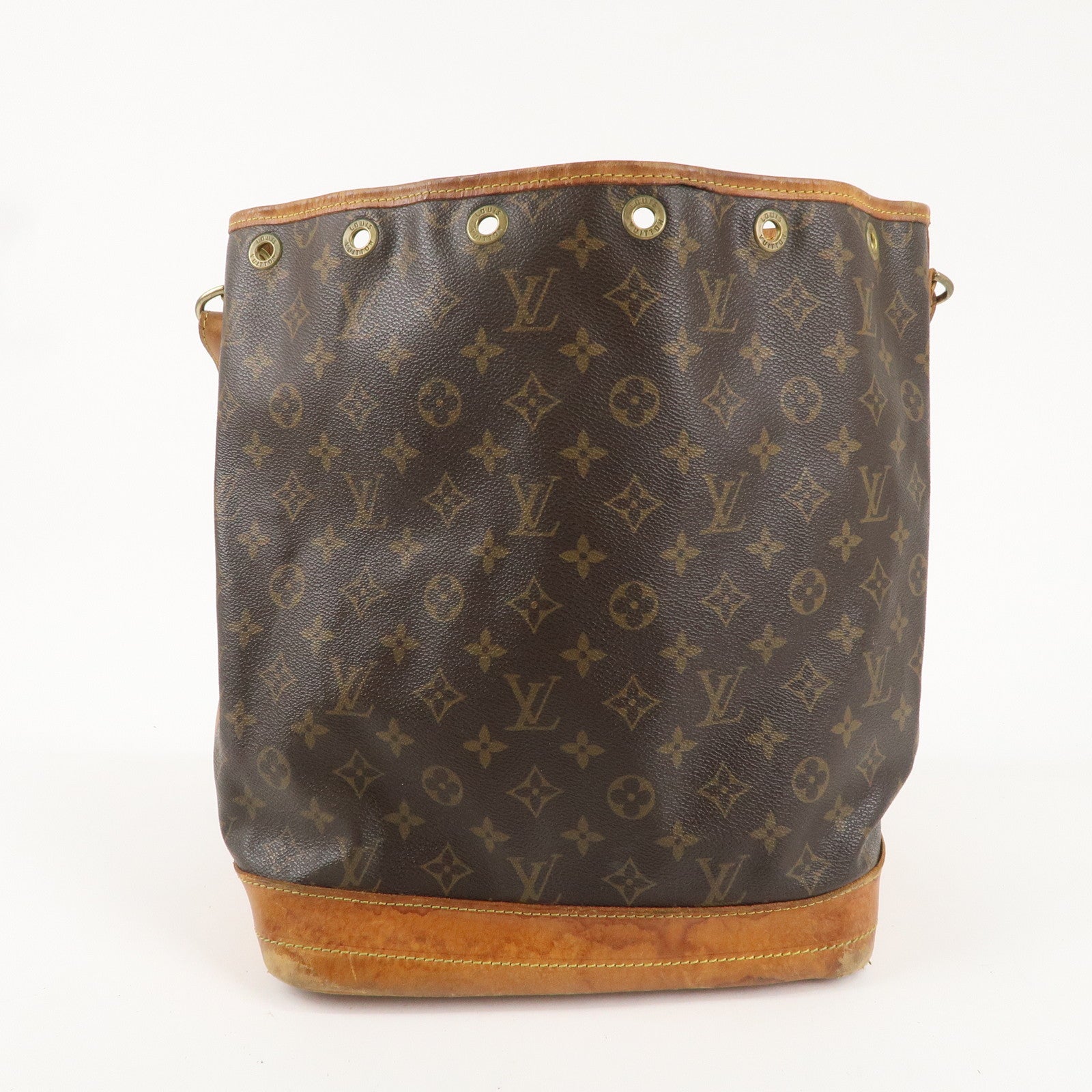 Louis Vuitton Monogram Noe Shoulder Bag Hand Bag Brown M42224