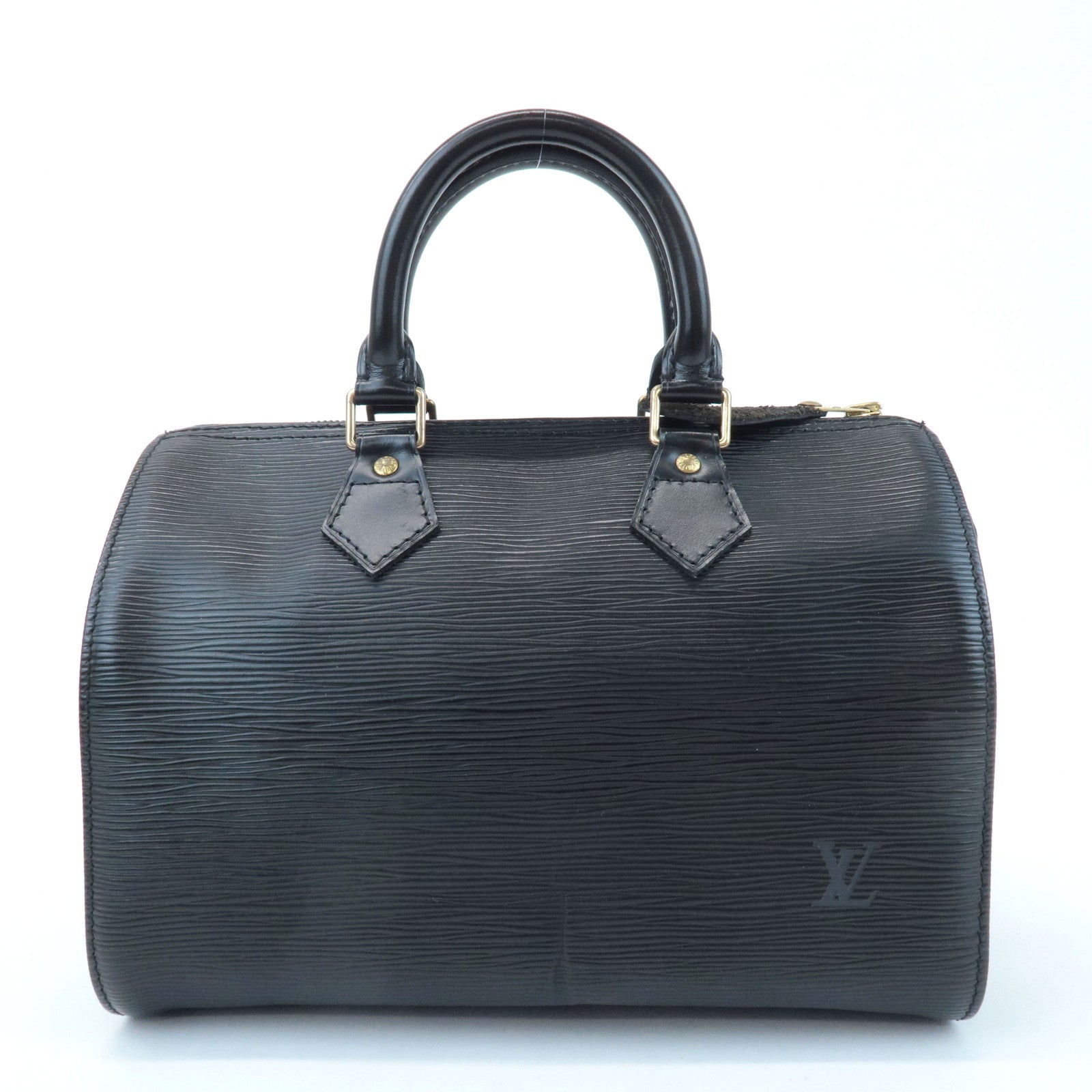 Louis Vuitton Epi Speedy 25 Hand Bag Noir M59032 Used