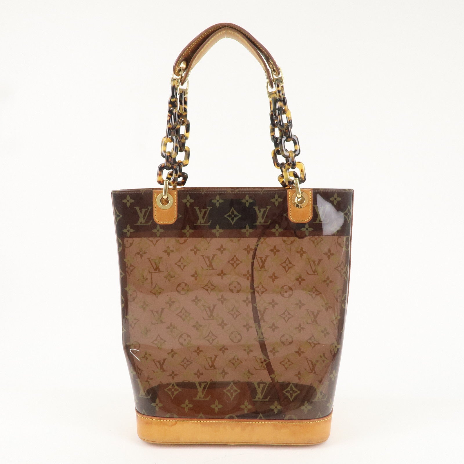 Louis Vuitton Monogram Vinyl Cabas Ambre MM Tote Bag M92501