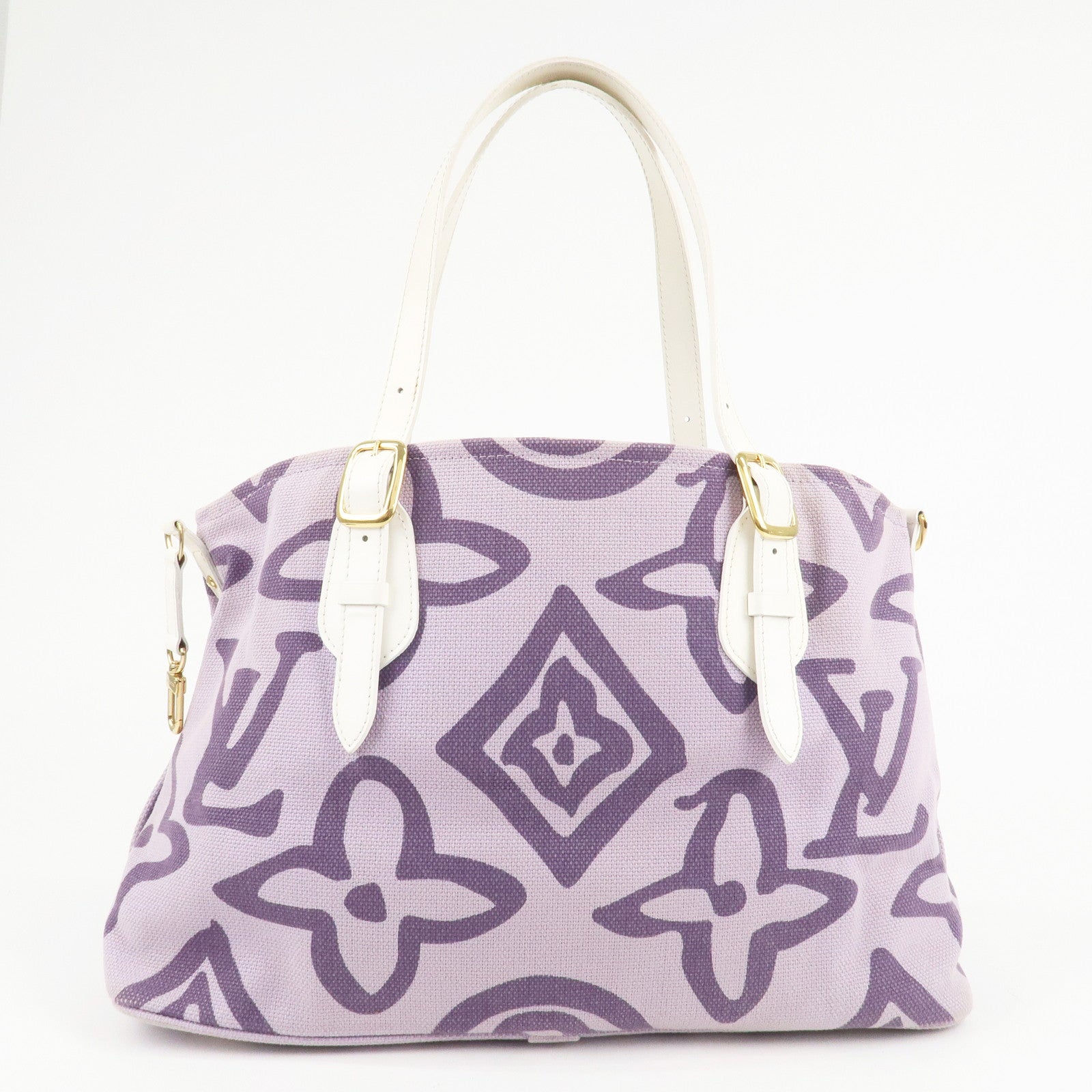 Louis Vuitton Cruise Line Tahitienne PM Tote Bag  Lilas M95680 Used