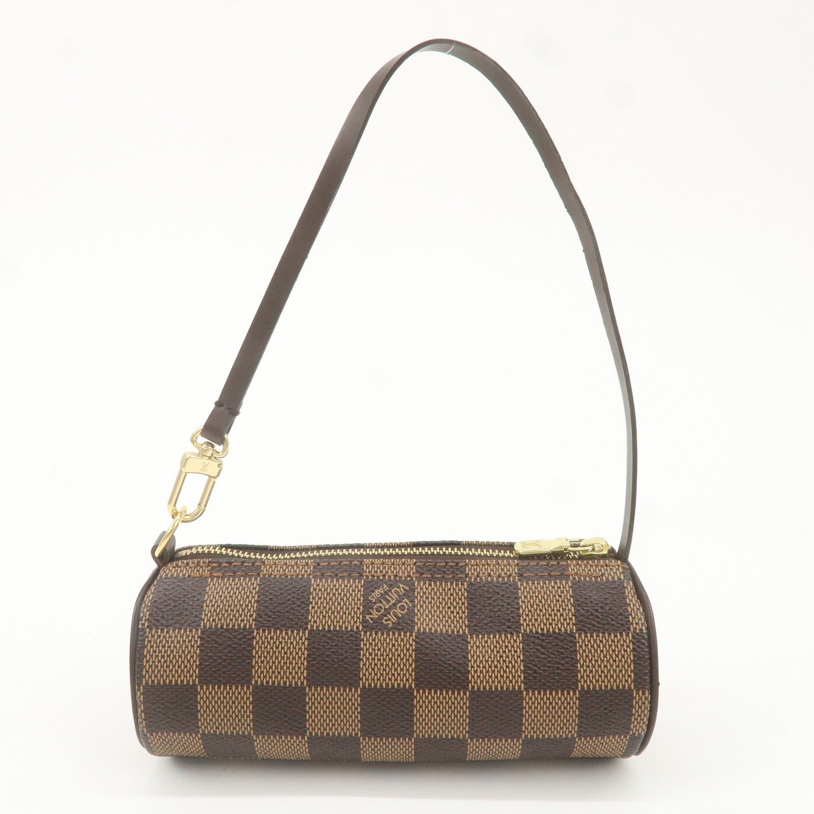 Louis Vuitton Damier Papillon Pouch For Papillon Bag Brown