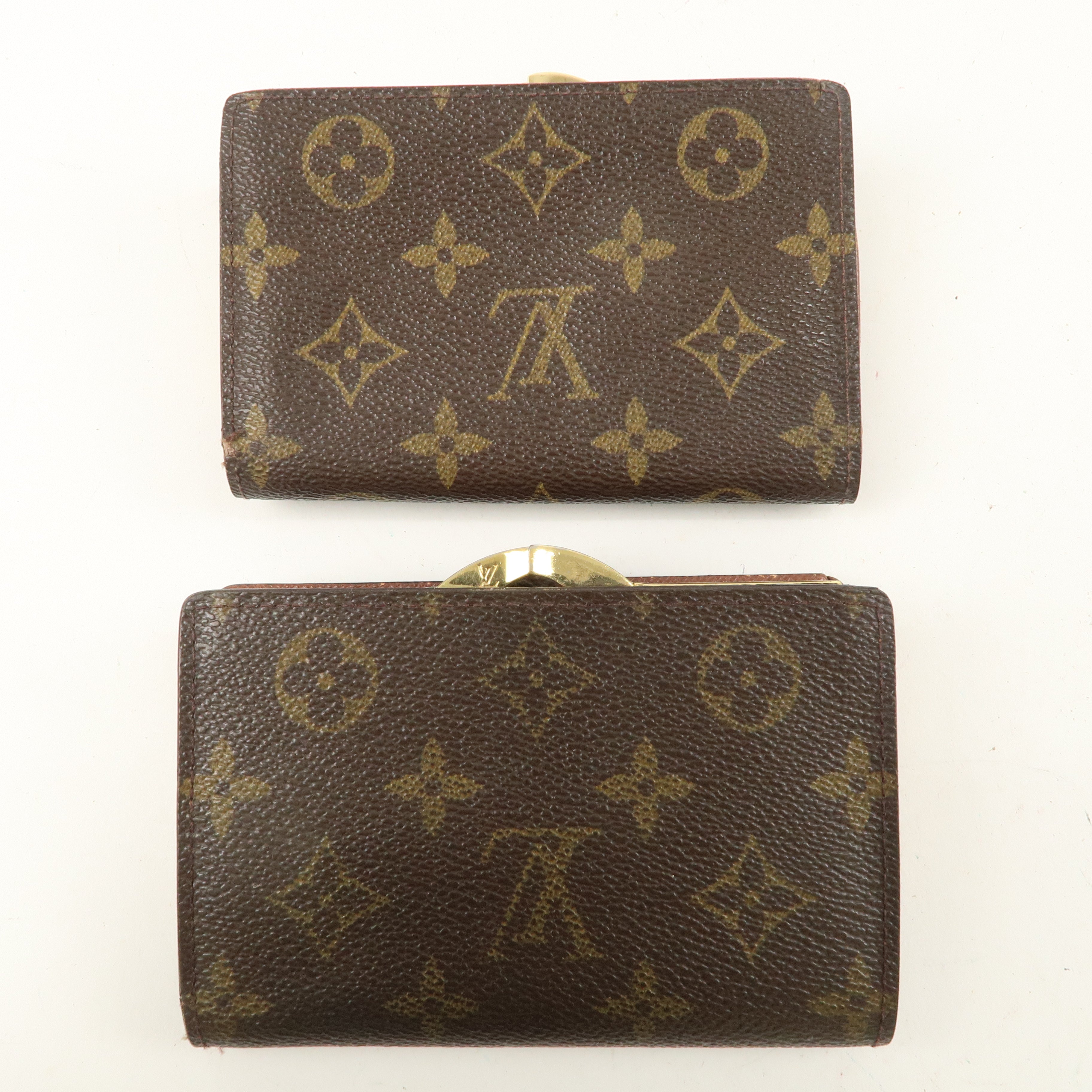 Louis Vuitton Monogram Set Of 2 Portefeuille Viennois Wallet