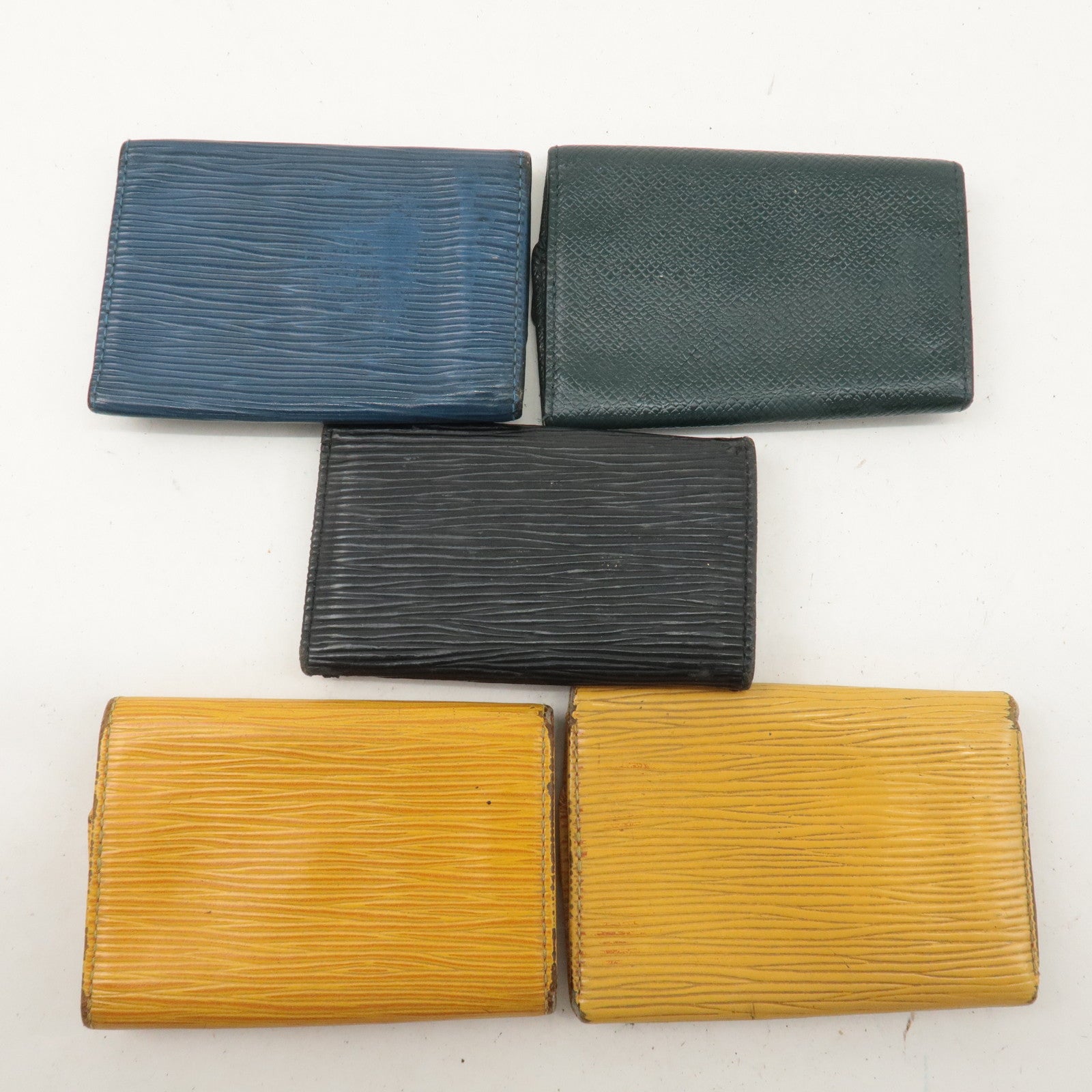 Louis Vuitton Set of 5 Epi Taiga Leather Multiclés 6 Key Case