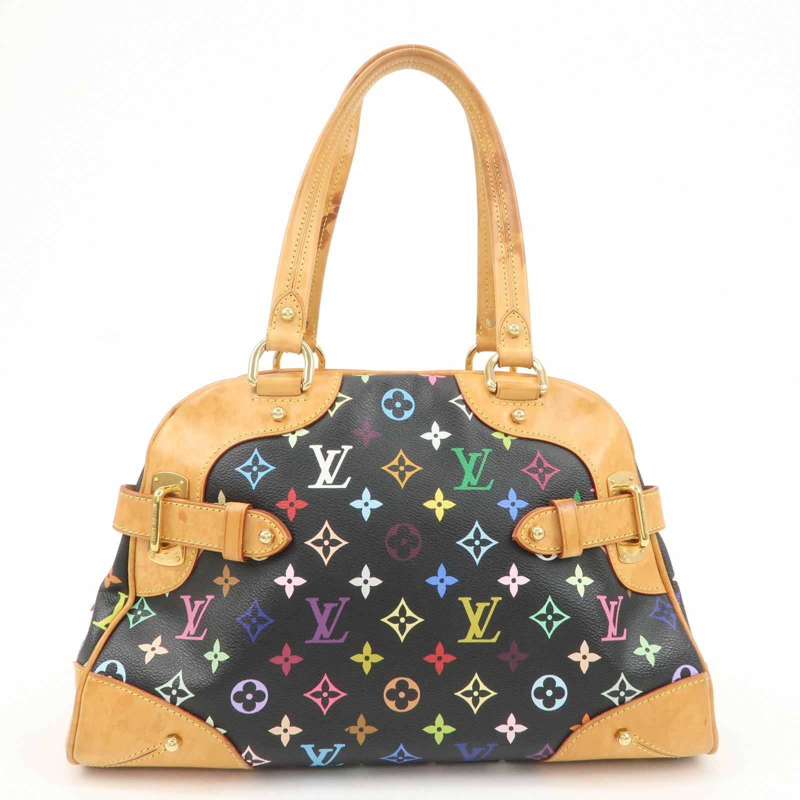 Louis Vuitton Monogram Multicolor Claudia Hand Bag M40194 Used