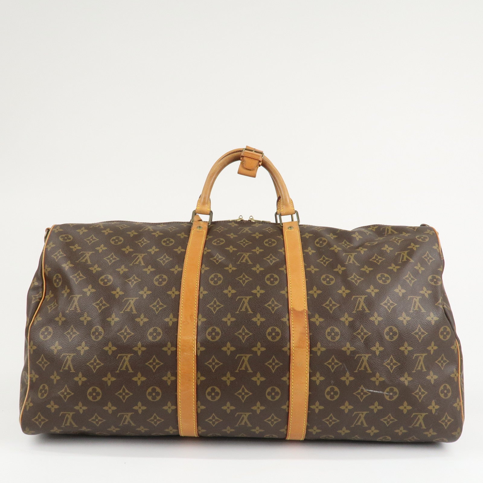 Louis Vuitton Monogram Keep All Bandouliere 60 Boston Bag M41412