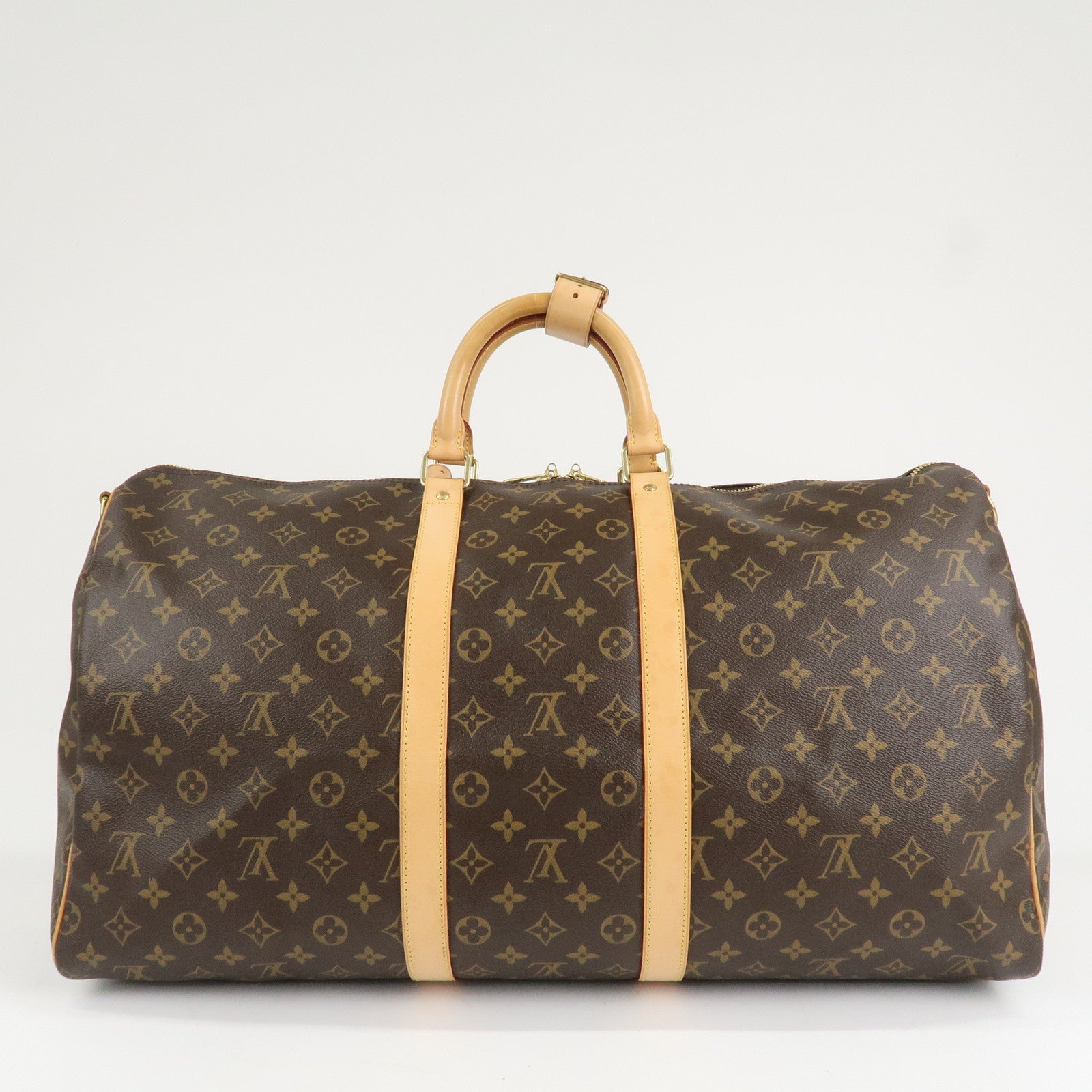 Louis Vuitton Monogram Keep All Bandouliere 55 Boston Bag M41414 Used