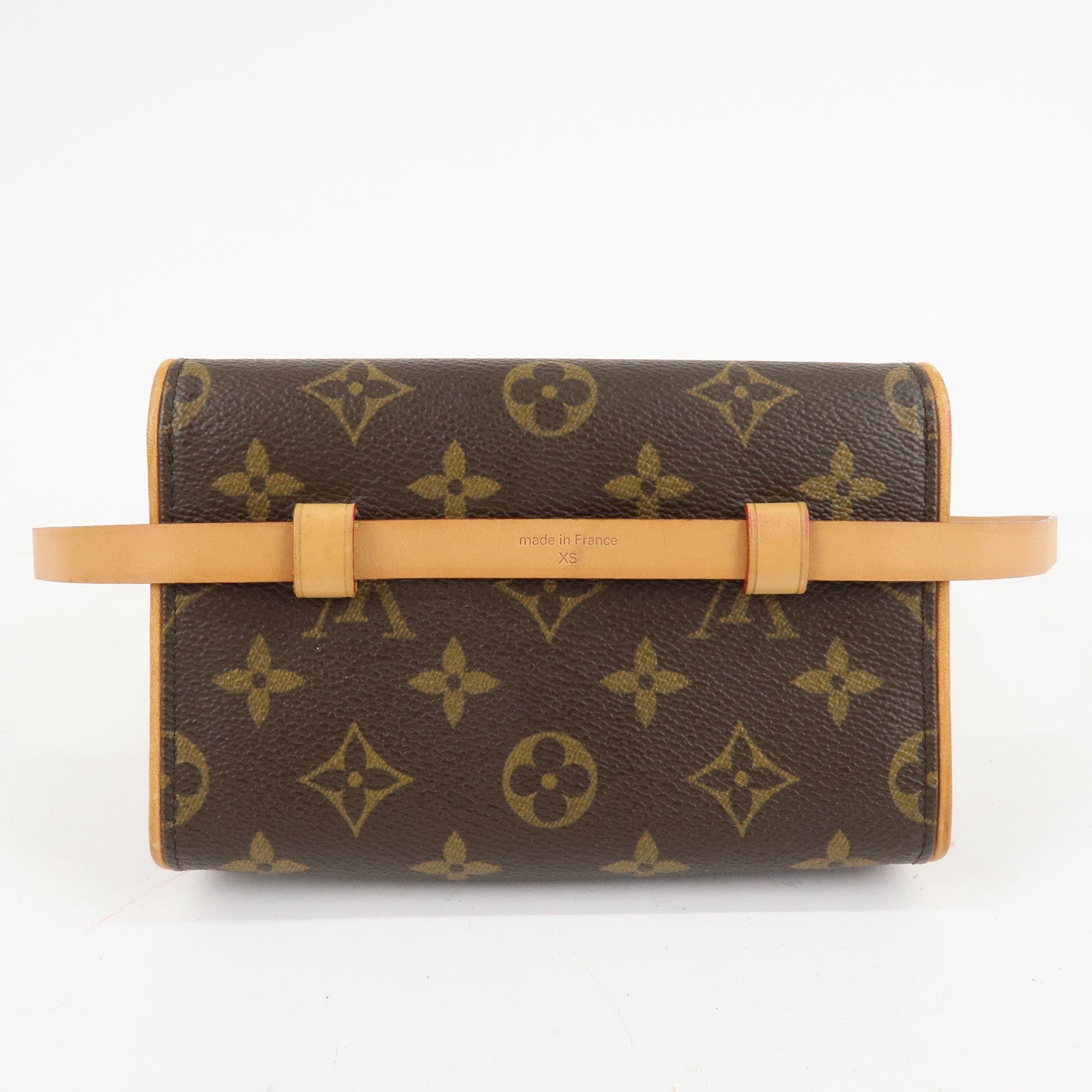 Louis Vuitton Monogram Pochette Florentine Waist Bag Belt XS