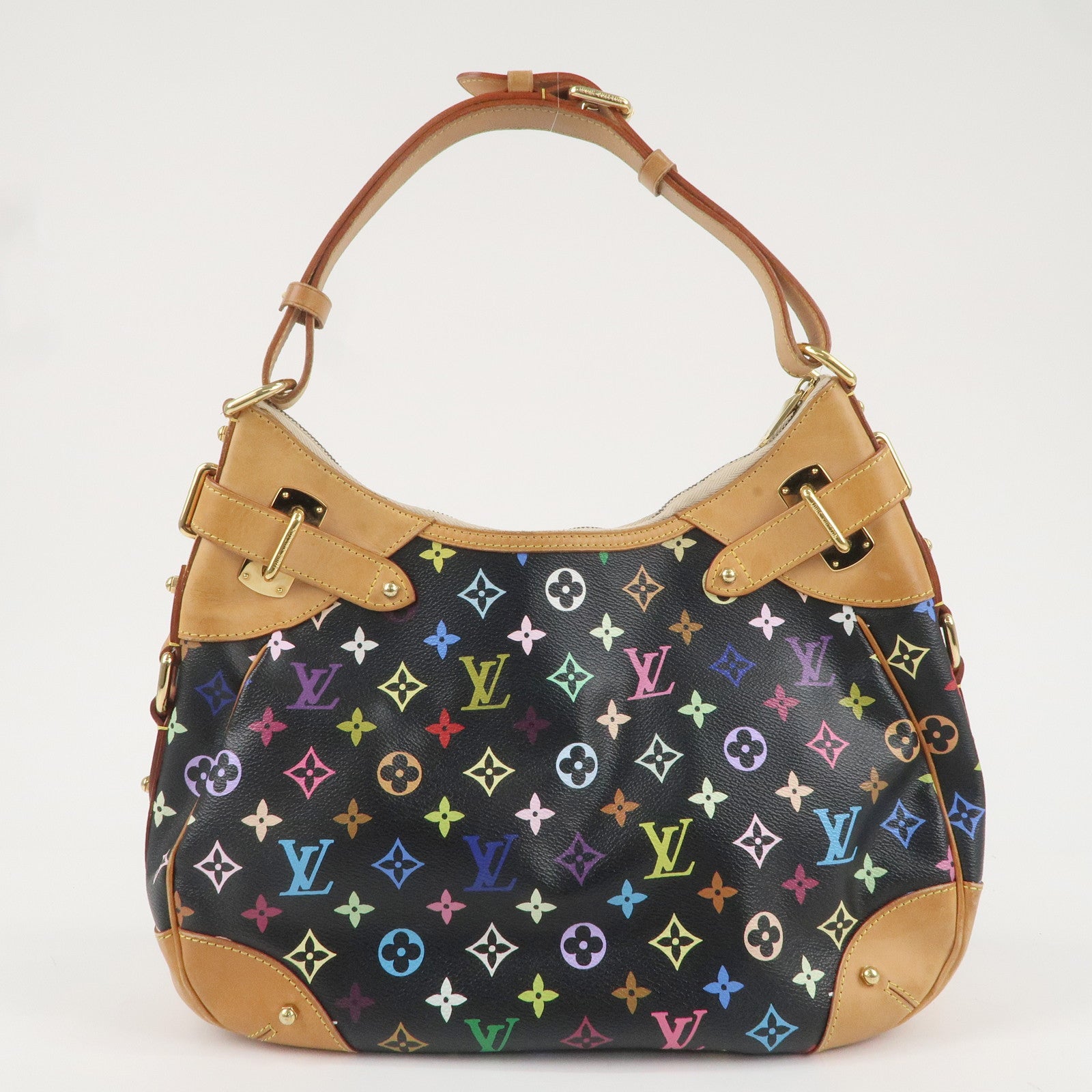 Louis Vuitton Monogram Multi Color Greta Shoulder Bag M40196