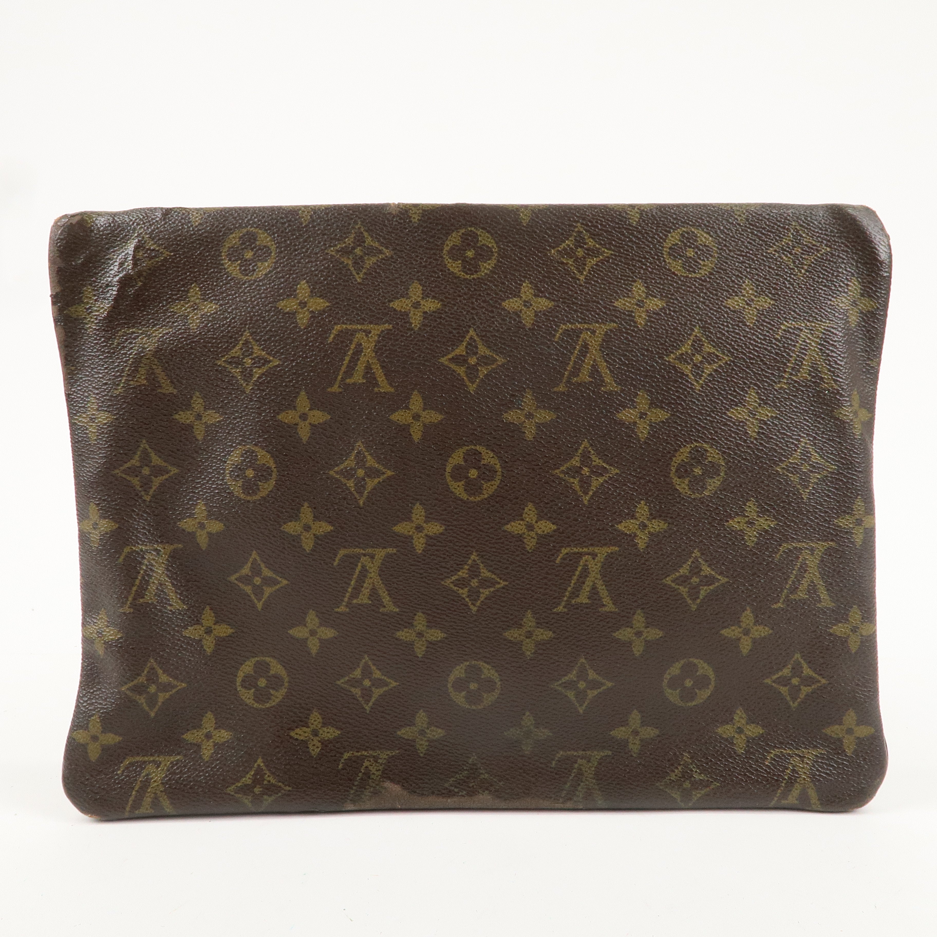 Louis Vuitton Monogram Pochette Pliante Clutch Bag M51805