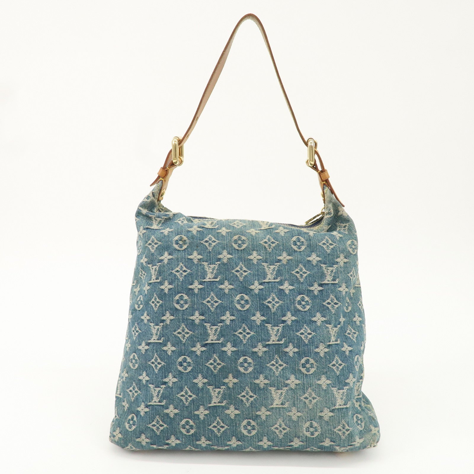 Louis Vuitton Monogram Denim Baggy GM Shoulder Bag M95048