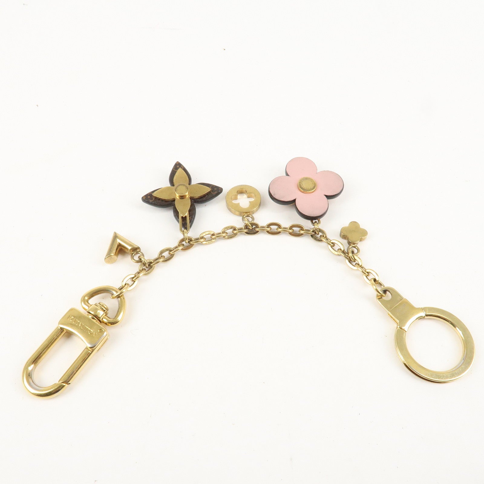 Louis Vuitton Bijoux Sac Sienne Blooming Flower Bag Charm M63086 Used