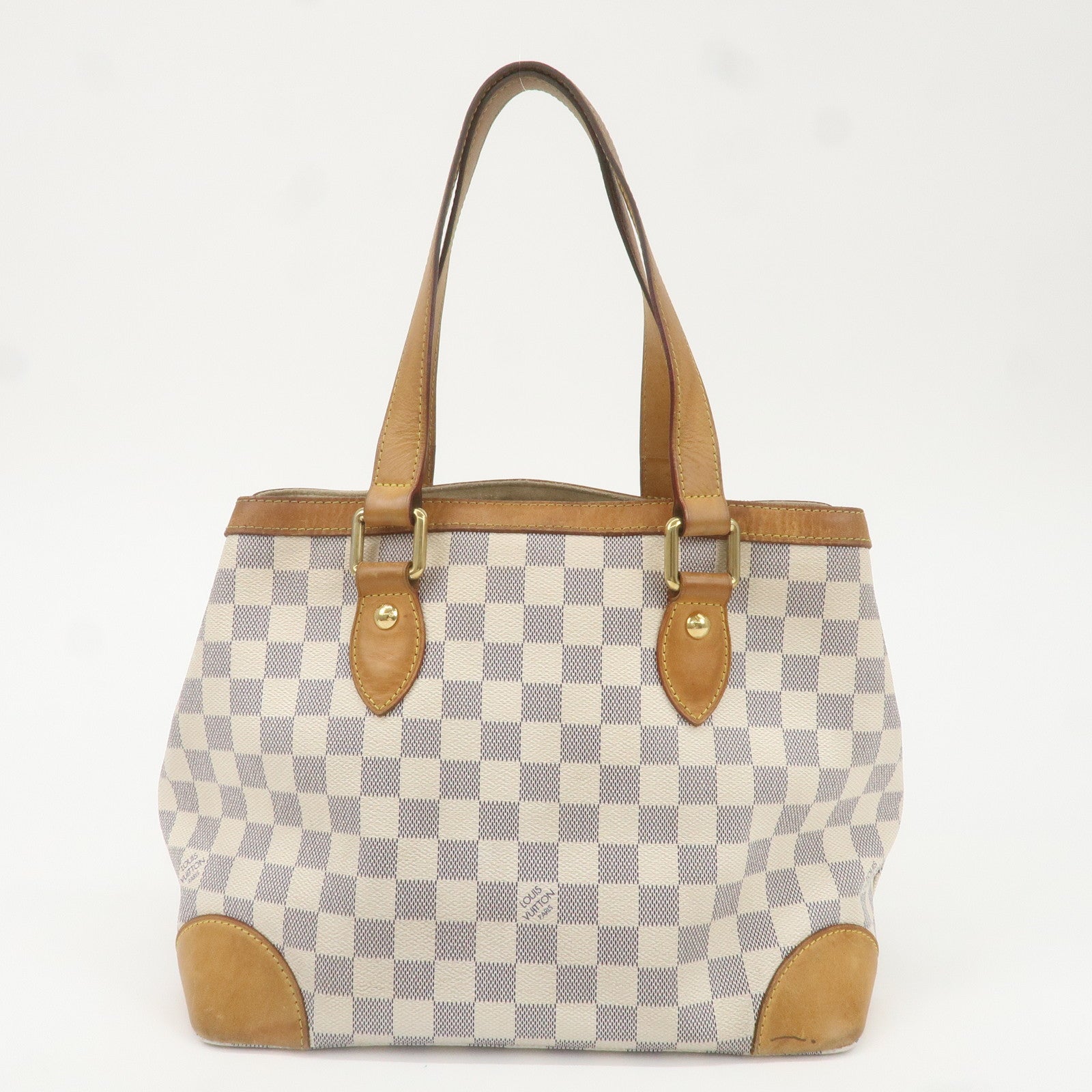 Louis Vuitton Damier Azur Hampstead PM Hand Bag N51207