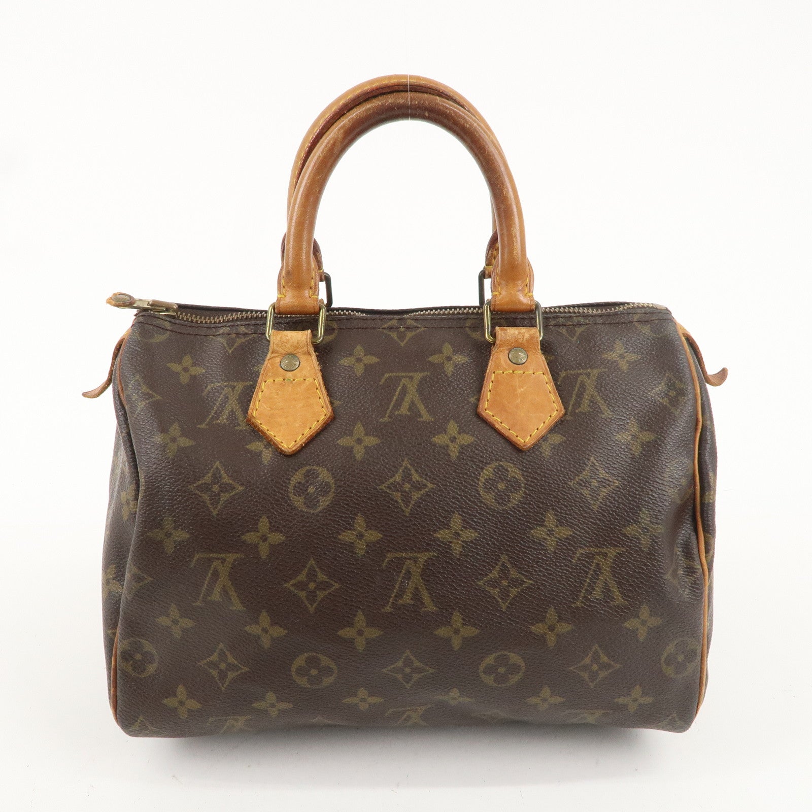 Louis Vuitton Monogram Speedy 25 Hand Bag Boston Bag M41528