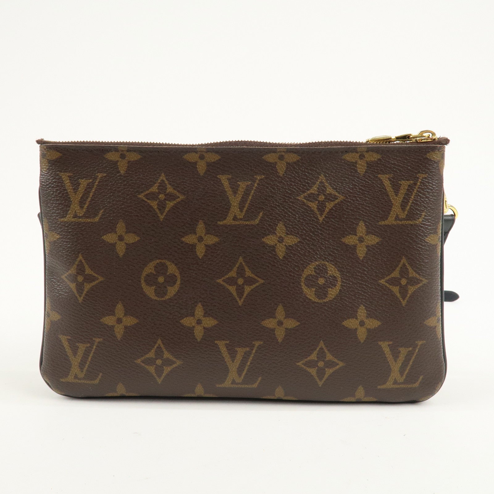 Louis Vuitton Giant Reverse Pochette Double Zip Shoulder Bag Used