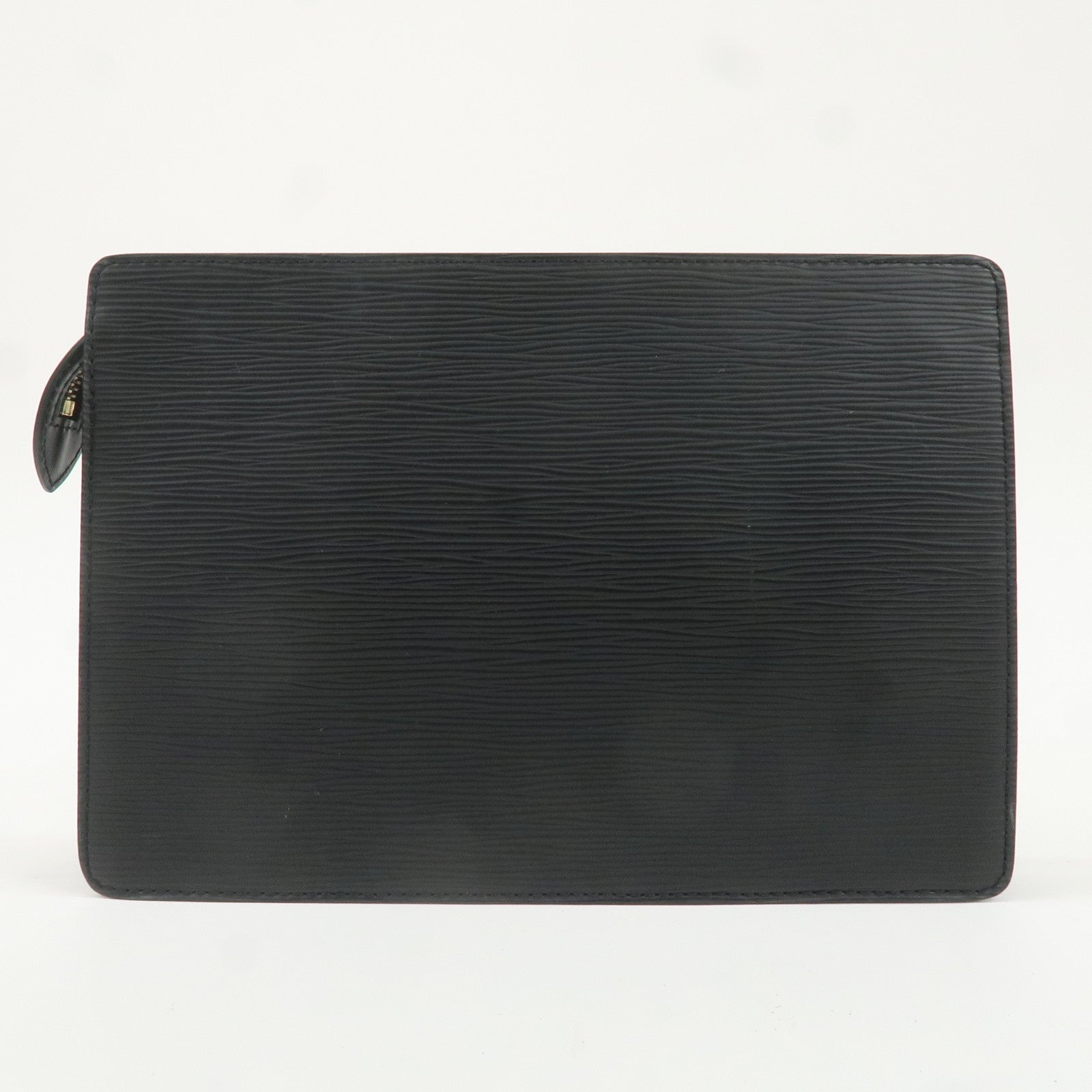 Louis Vuitton Epi Pochette Homme Clutch Bag Noir Black M52522