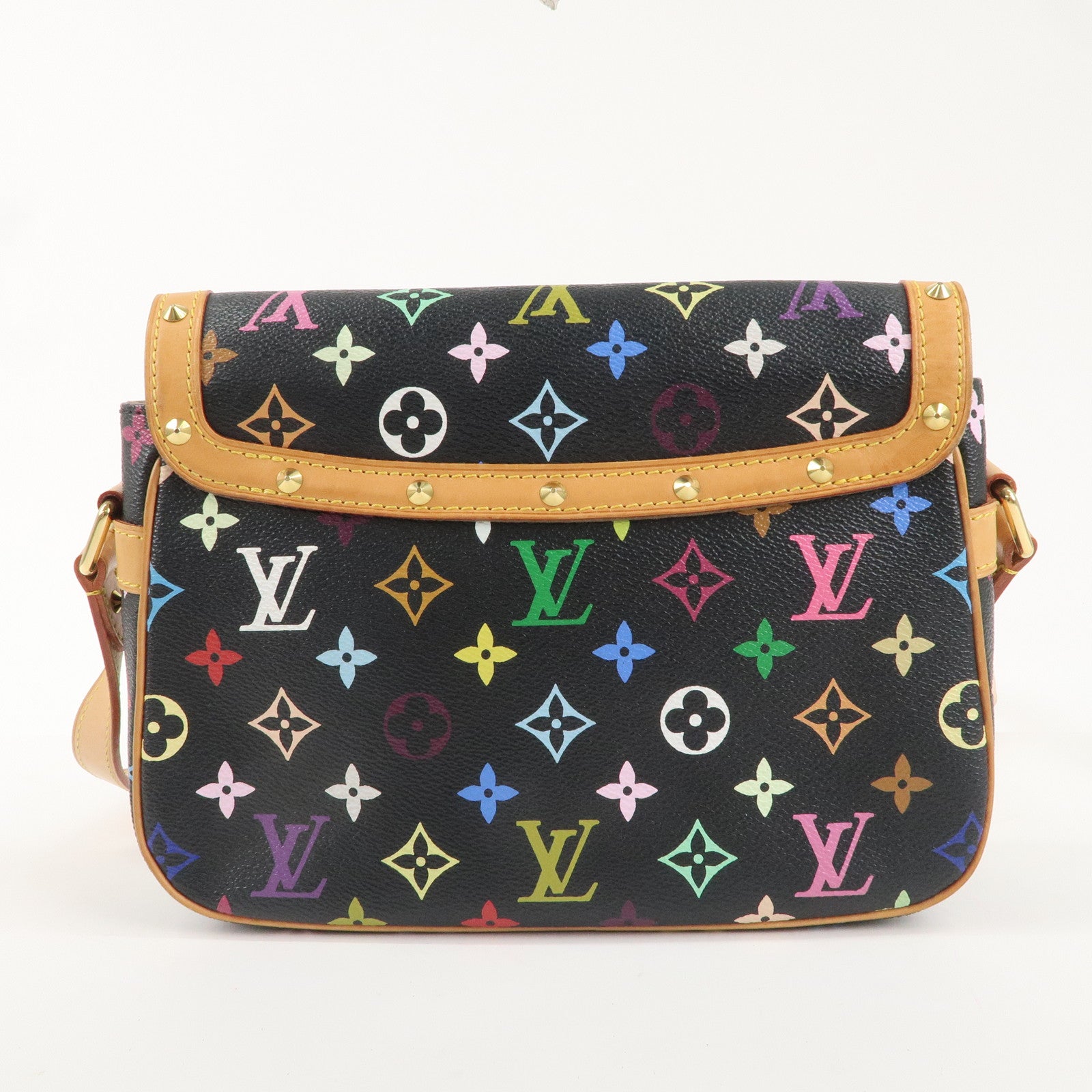 Louis Vuitton Monogram Multicolor Sologne Shoulder Bag Noir M92639