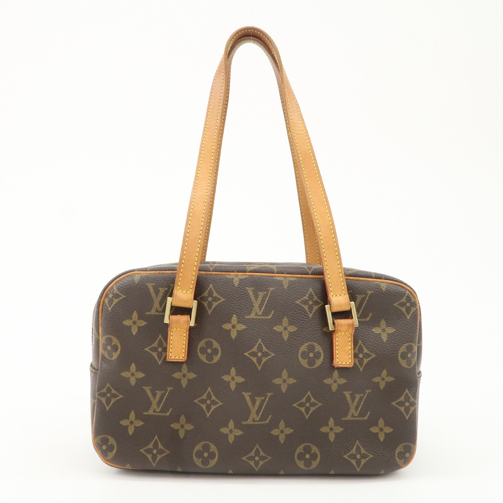 Louis Vuitton Monogram Cite MM Shoulder Bag Hand Bag M51182 Used