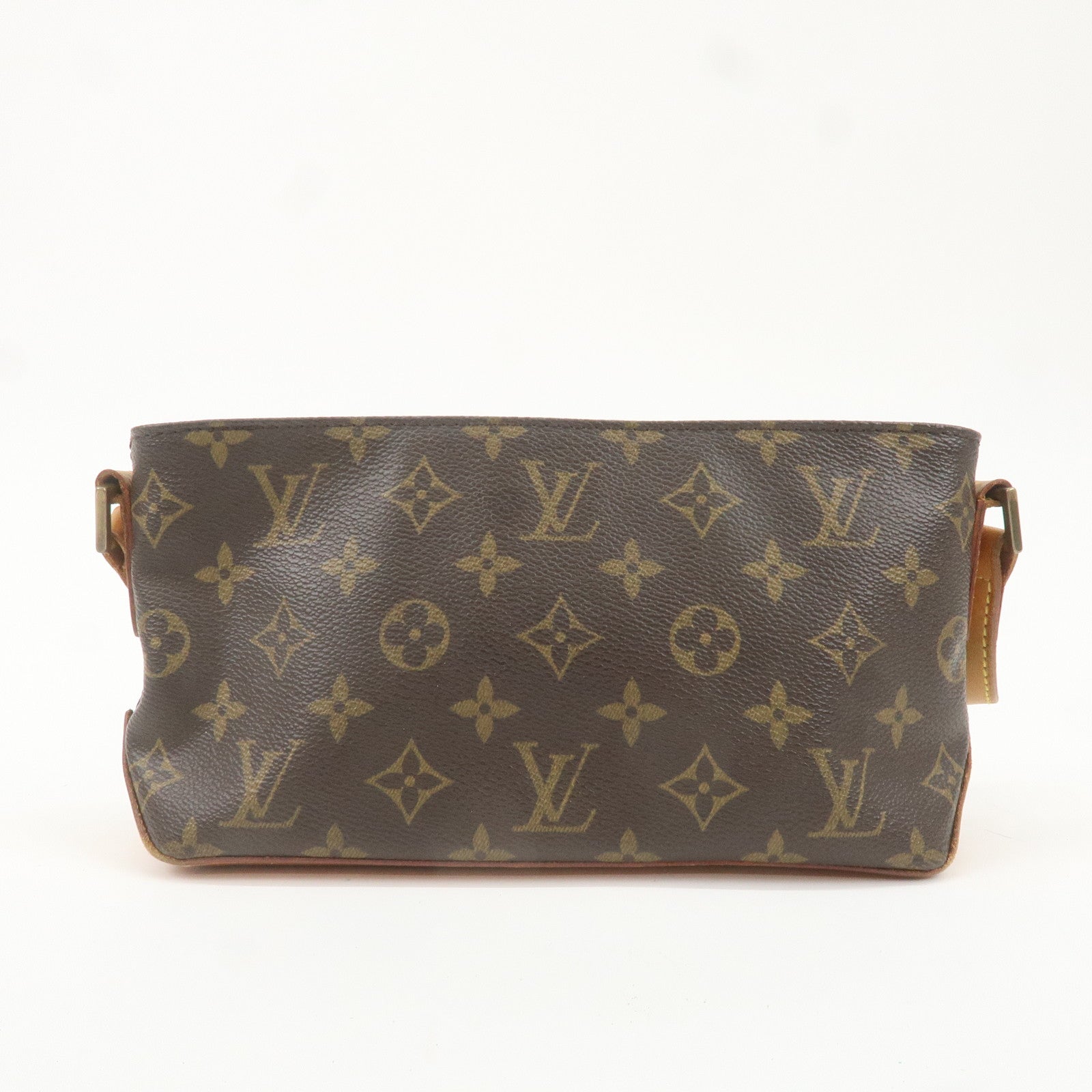 Louis Vuitton Monogram Trotteur Shoulder Bag Brown M51240