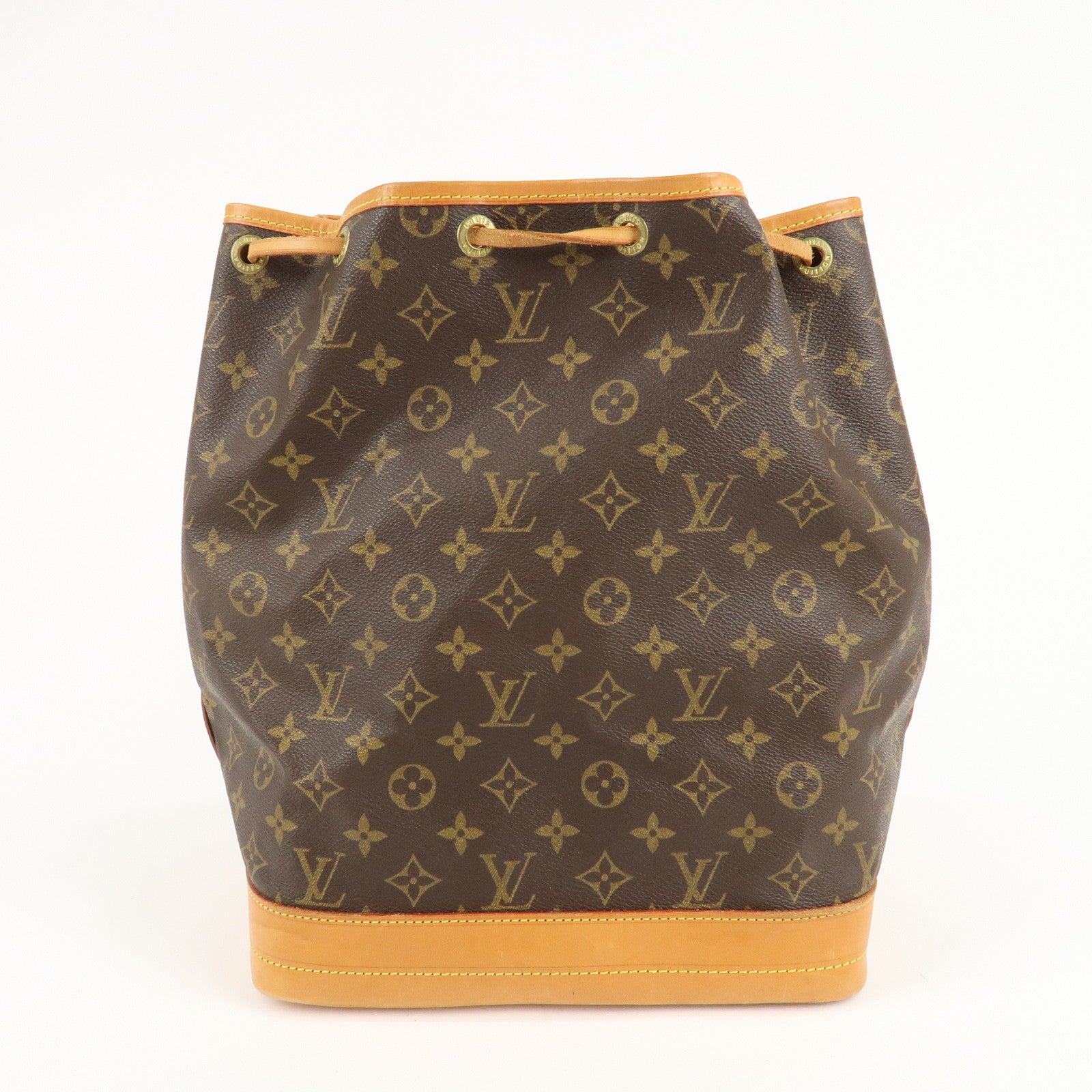 Louis Vuitton Monogram Noe Shoulder Bag Hand Bag Brown M42224 Used