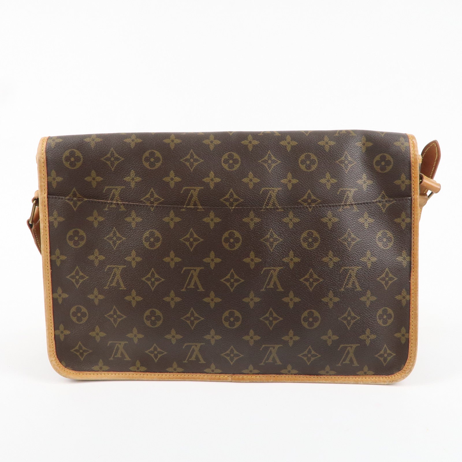 Louis Vuitton Monogram Gibeciere GM Shoulder Bag M42246