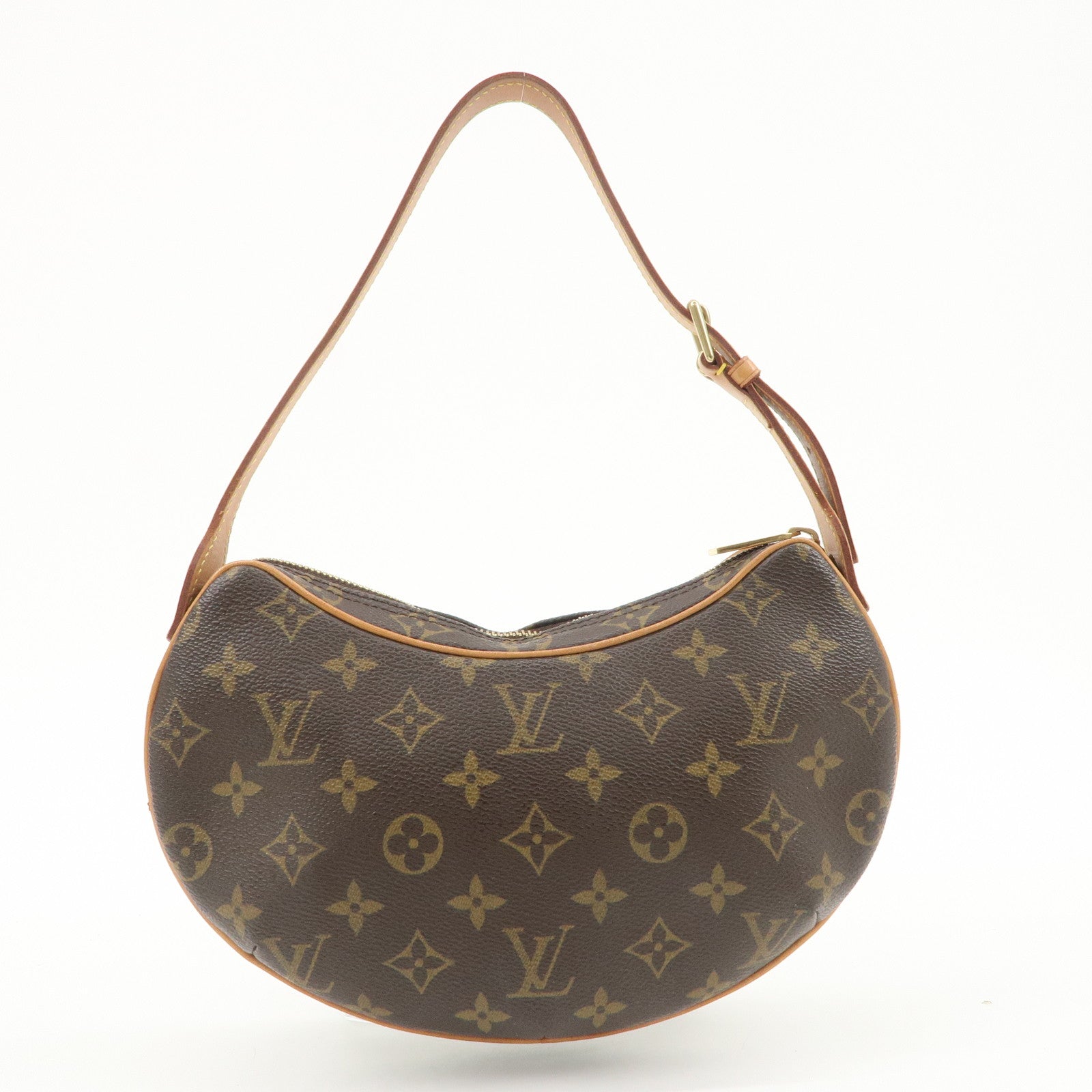 Louis Vuitton Monogram Pochette Croissant Shoulder Bag M51510 Used