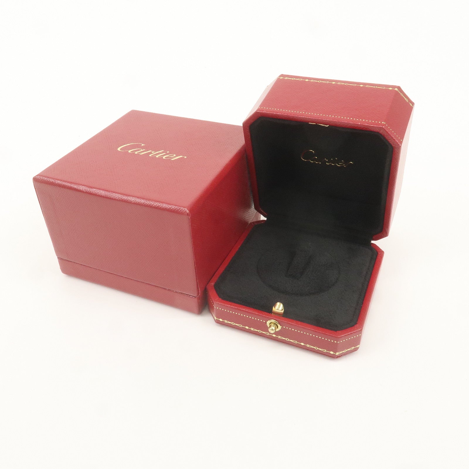 Cartier Set of 2 Ring Box Display Box Jewelry Box For Ring