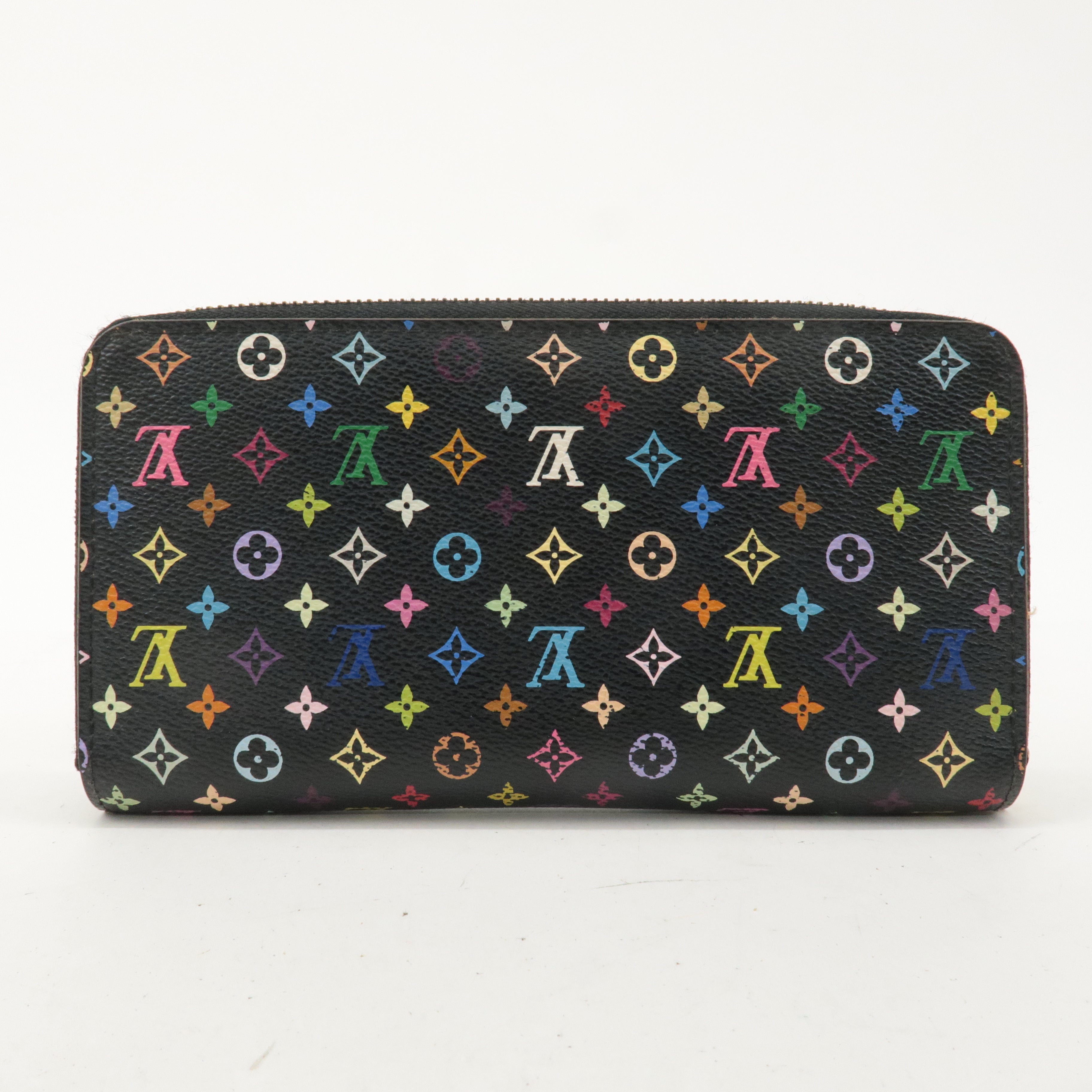 Louis Vuitton Monogram Multi Color Zippy Wallet Long Wallet M60050 F/S