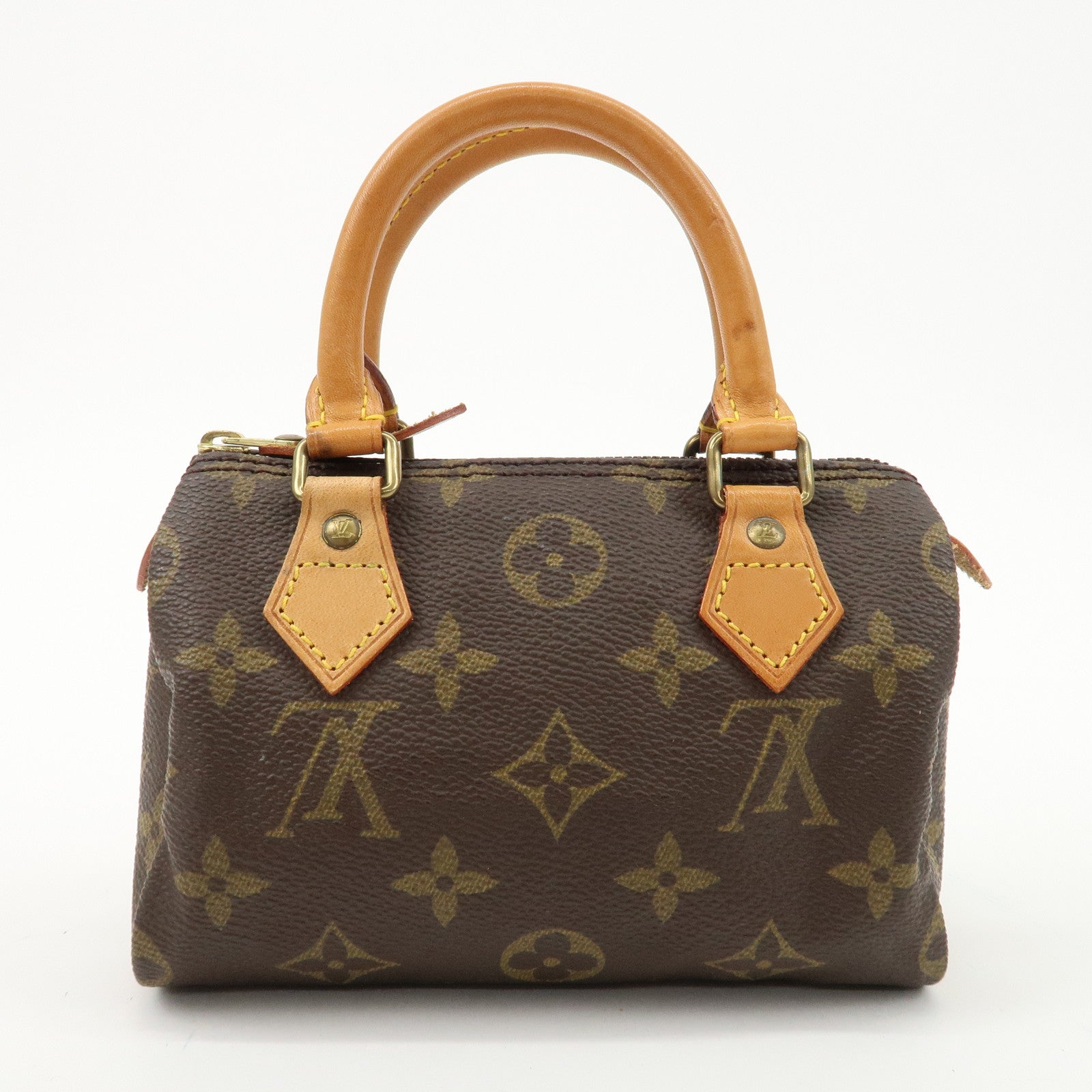 Louis Vuitton Monogram Mini Speedy 
Strap M41534 J00145 Used