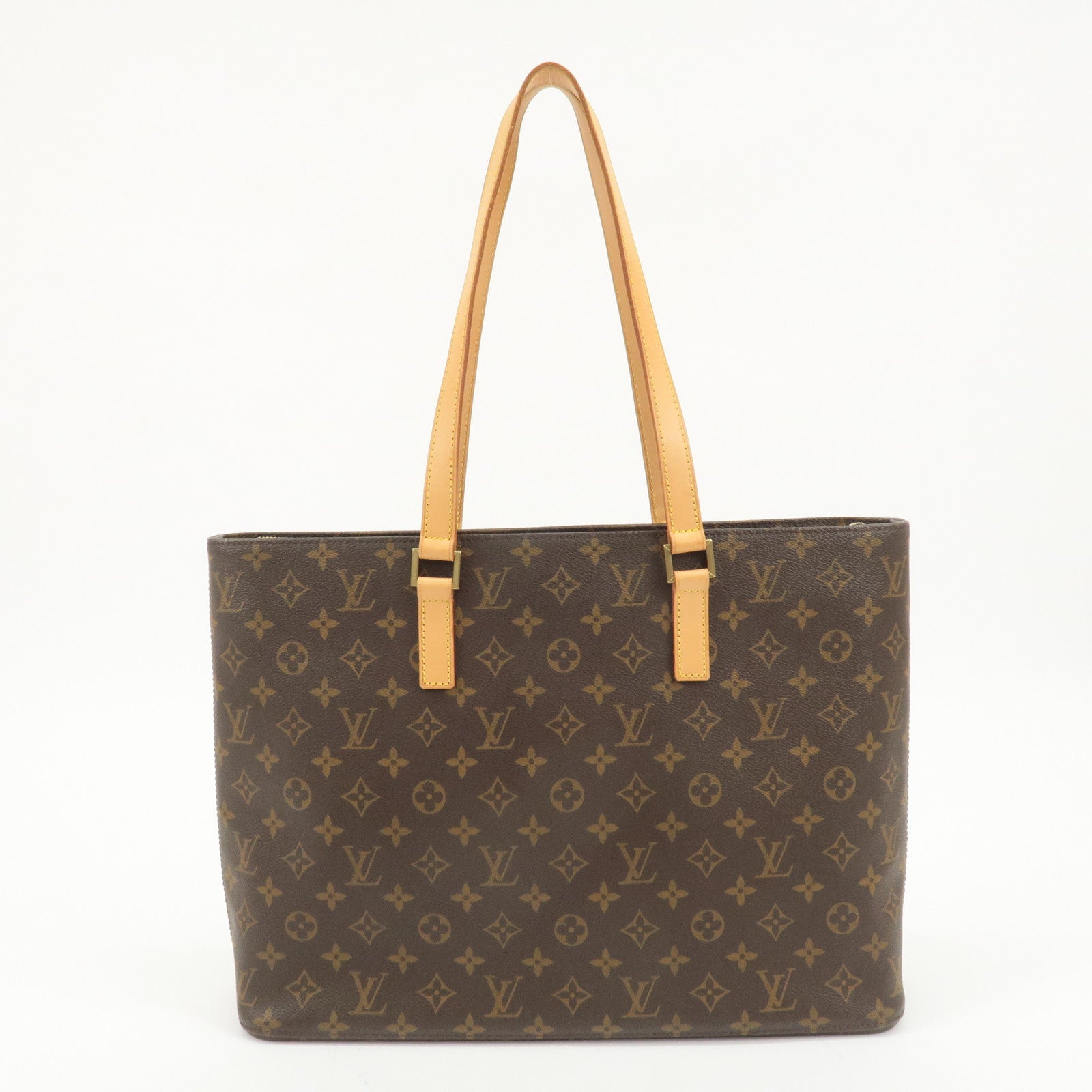 Louis Vuitton Monogram Luco Tote Bag Hand Bag Brown M51155