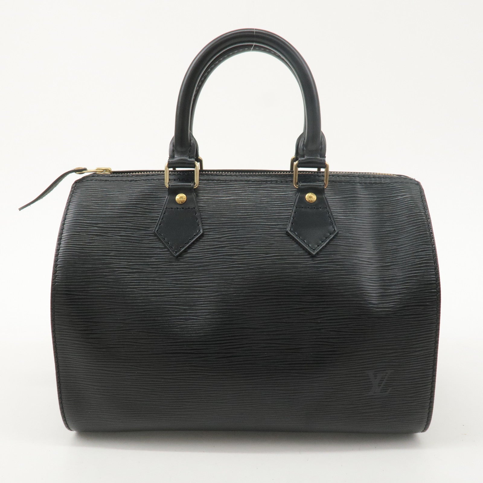 Louis Vuitton Epi Speedy 25 Boston Bag Hand Bag Noir Black M43012