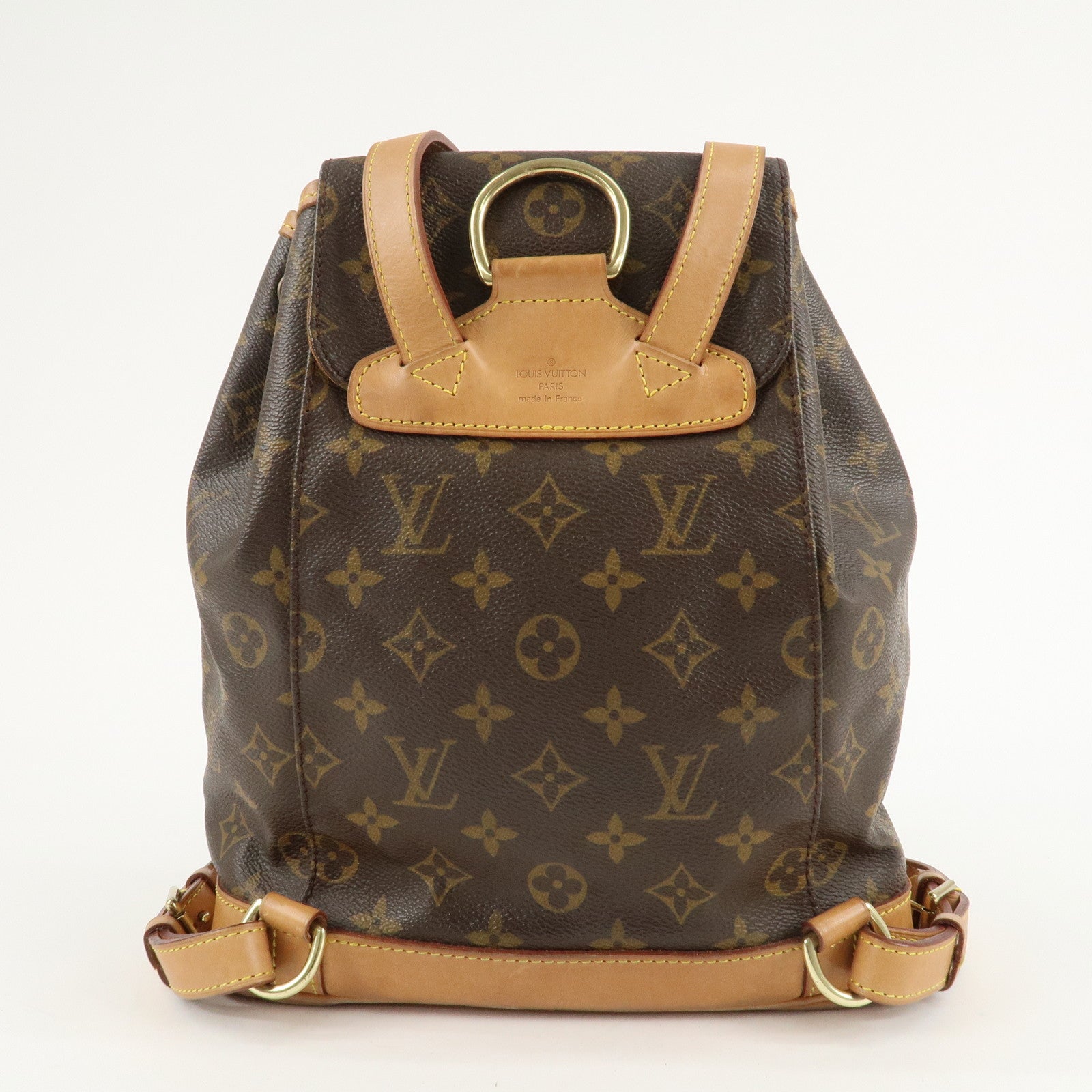 Louis Vuitton Monogram Montsouris MM Back Pack M51136 Used