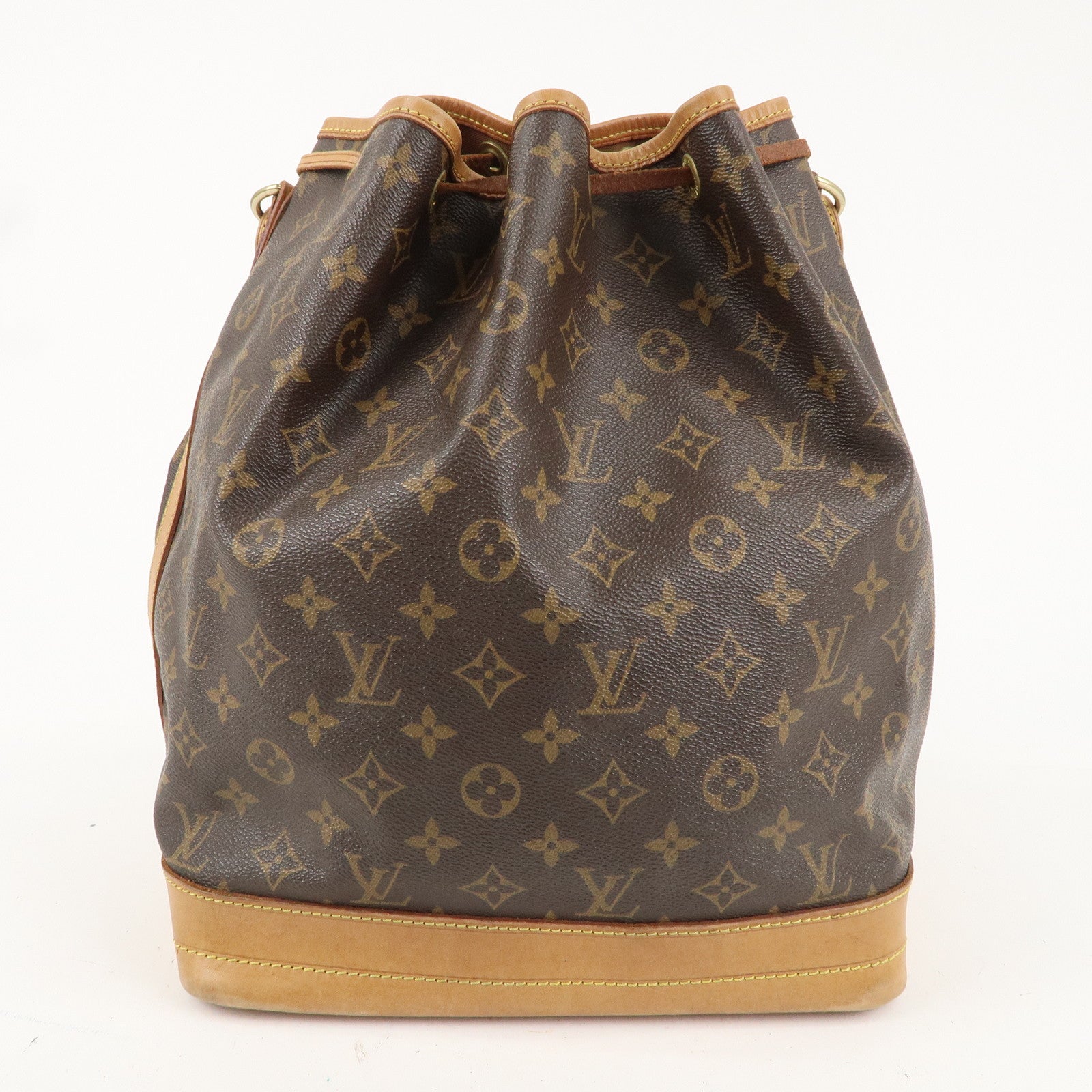 Louis Vuitton Monogram Noe Shoulder Bag Hand Bag Brown M42224