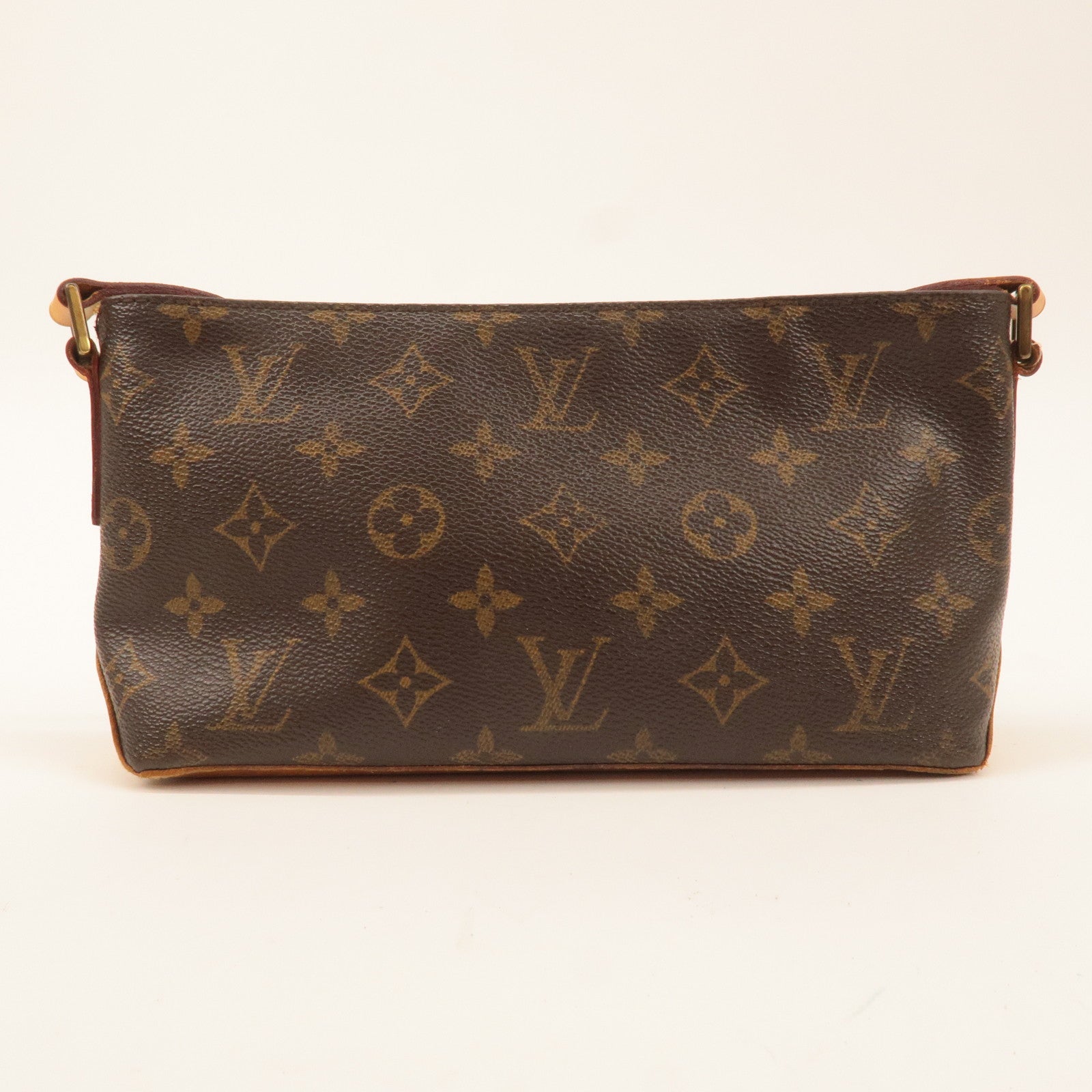 Louis Vuitton Monogram Trotteur Shoulder Bag Brown M51240