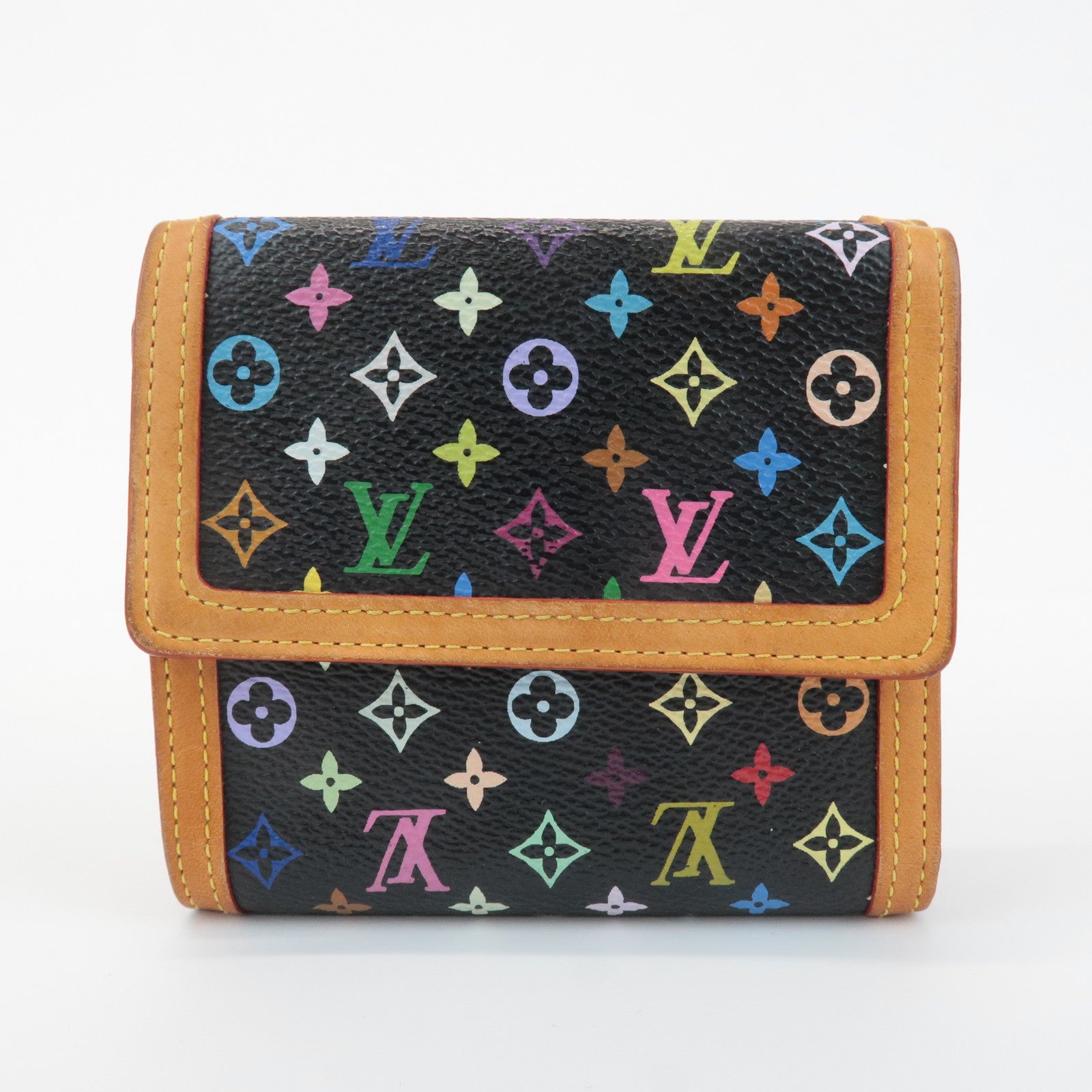 Louis Vuitton Monogram Porte Monnaie Billets Carte Credit M92984 Used