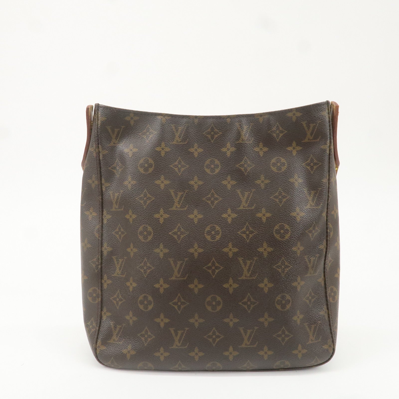 Louis Vuitton Monogram Looping GM Shoulder Bag Brown M51145