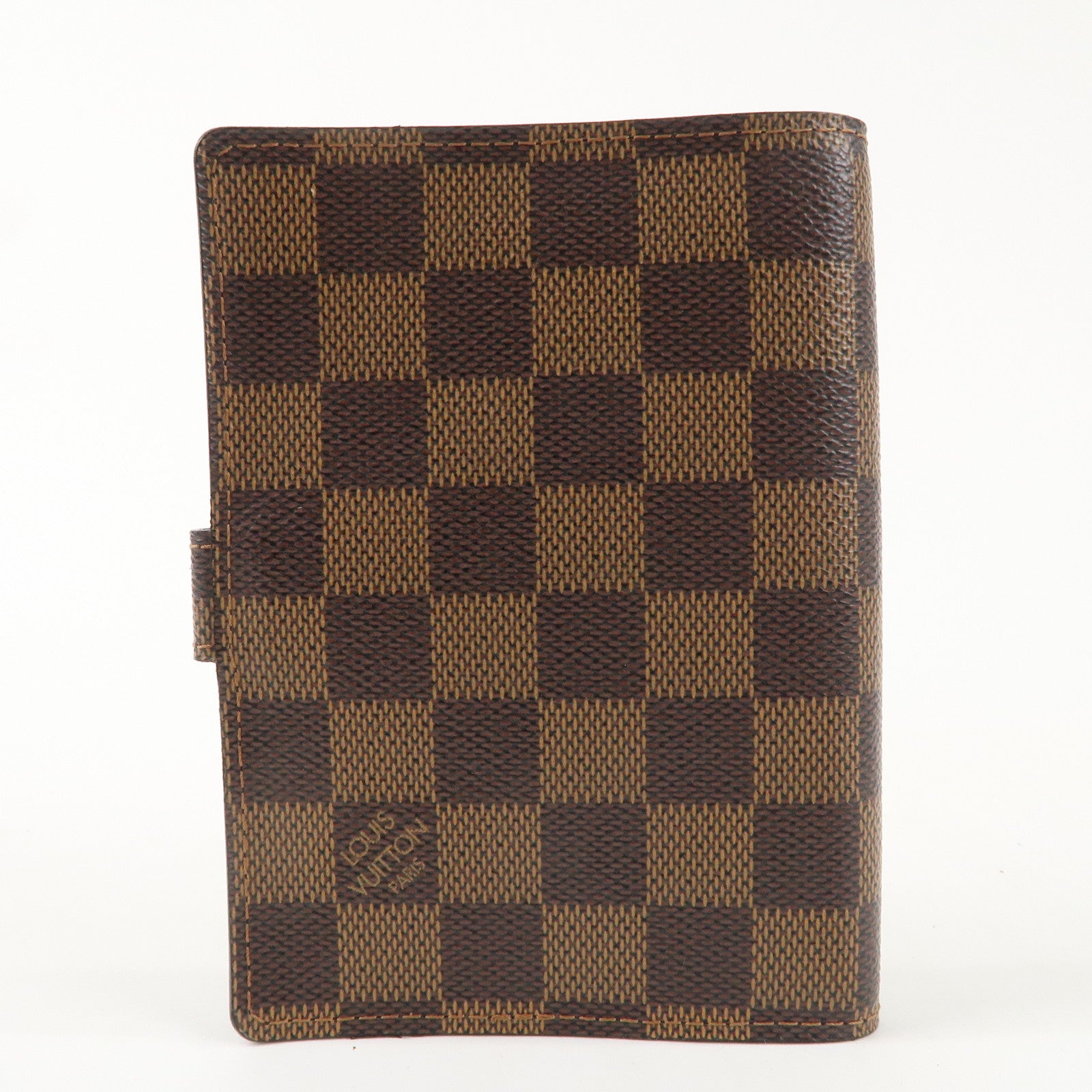 Louis Vuitton Damier Ebene Agenda PM Planner Cover R20070