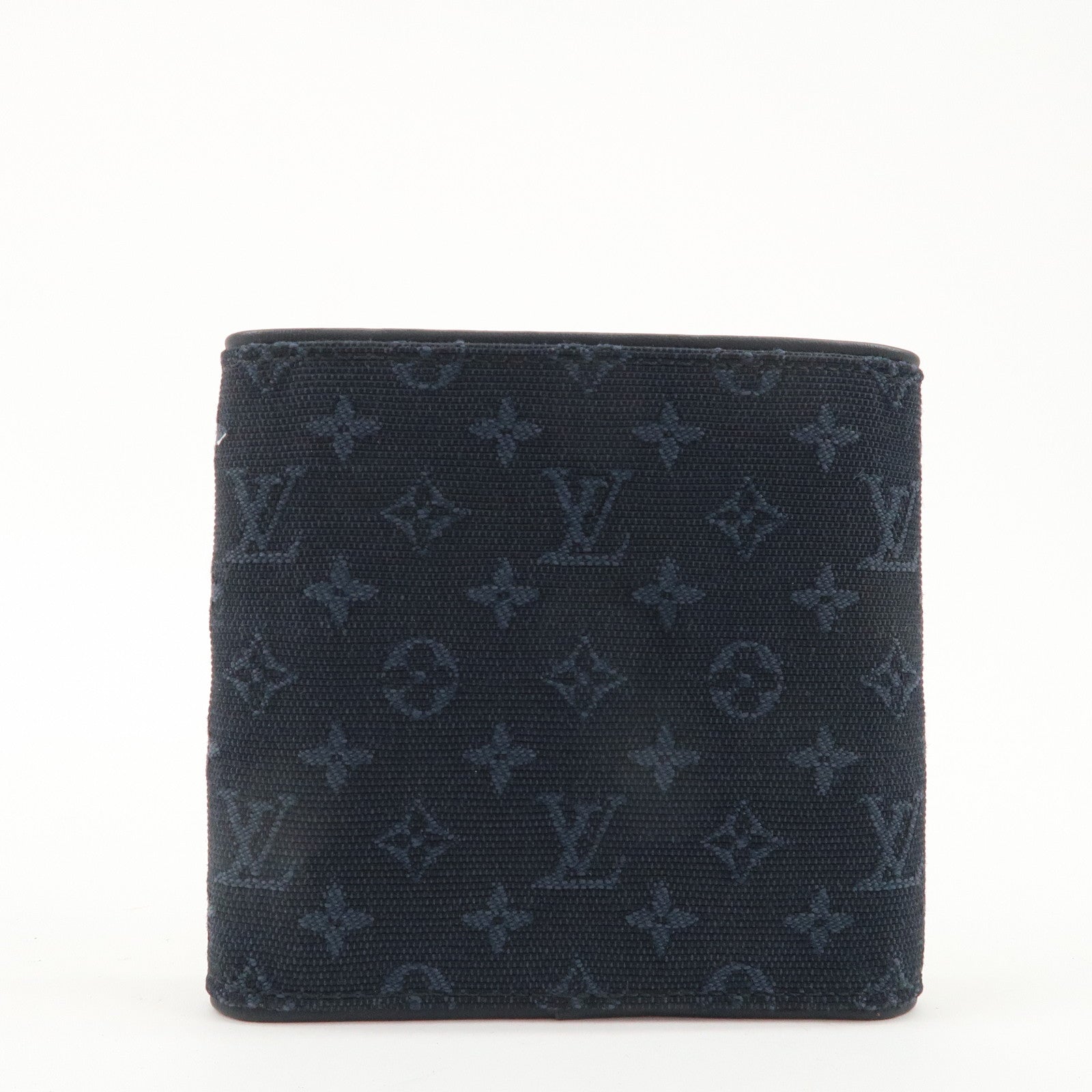 Louis Vuitton Monogram Mini Lin Porte Billet Carte Credit Monnaie