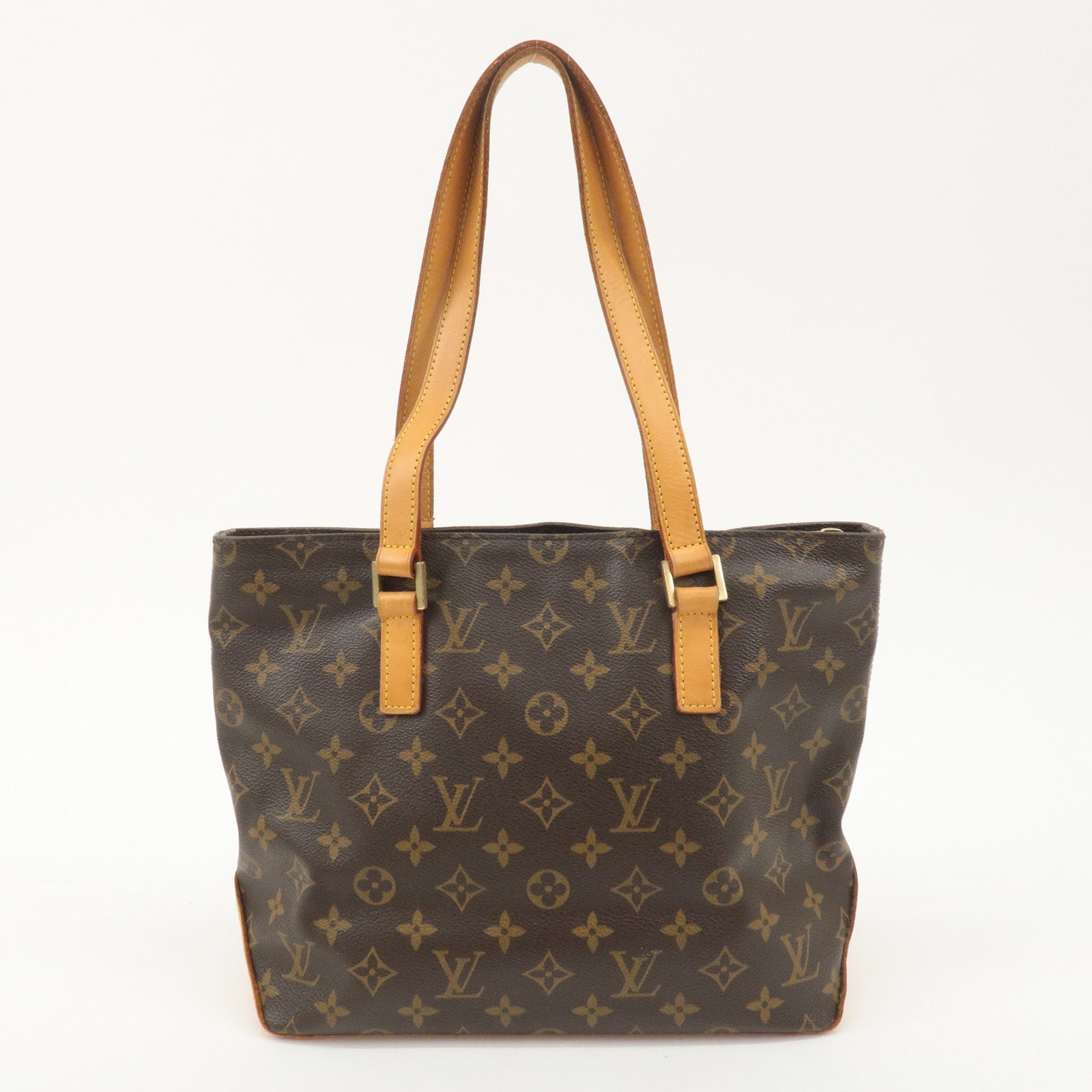 Louis Vuitton Monogram Cabas Piano Tote Bag Hand Bag M51148