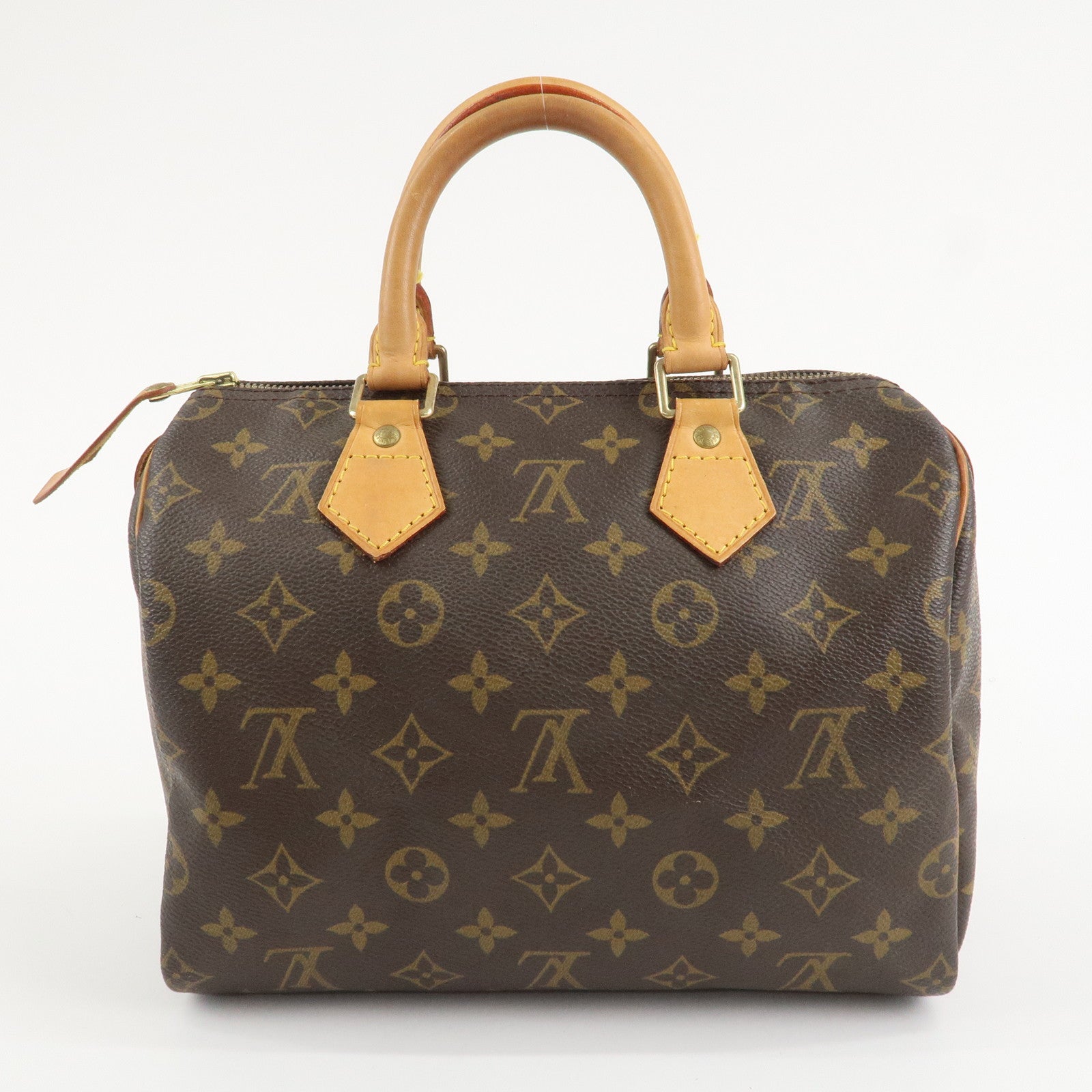 Louis Vuitton Monogram Speedy 25 Hand Bag Boston Bag M41528 Used