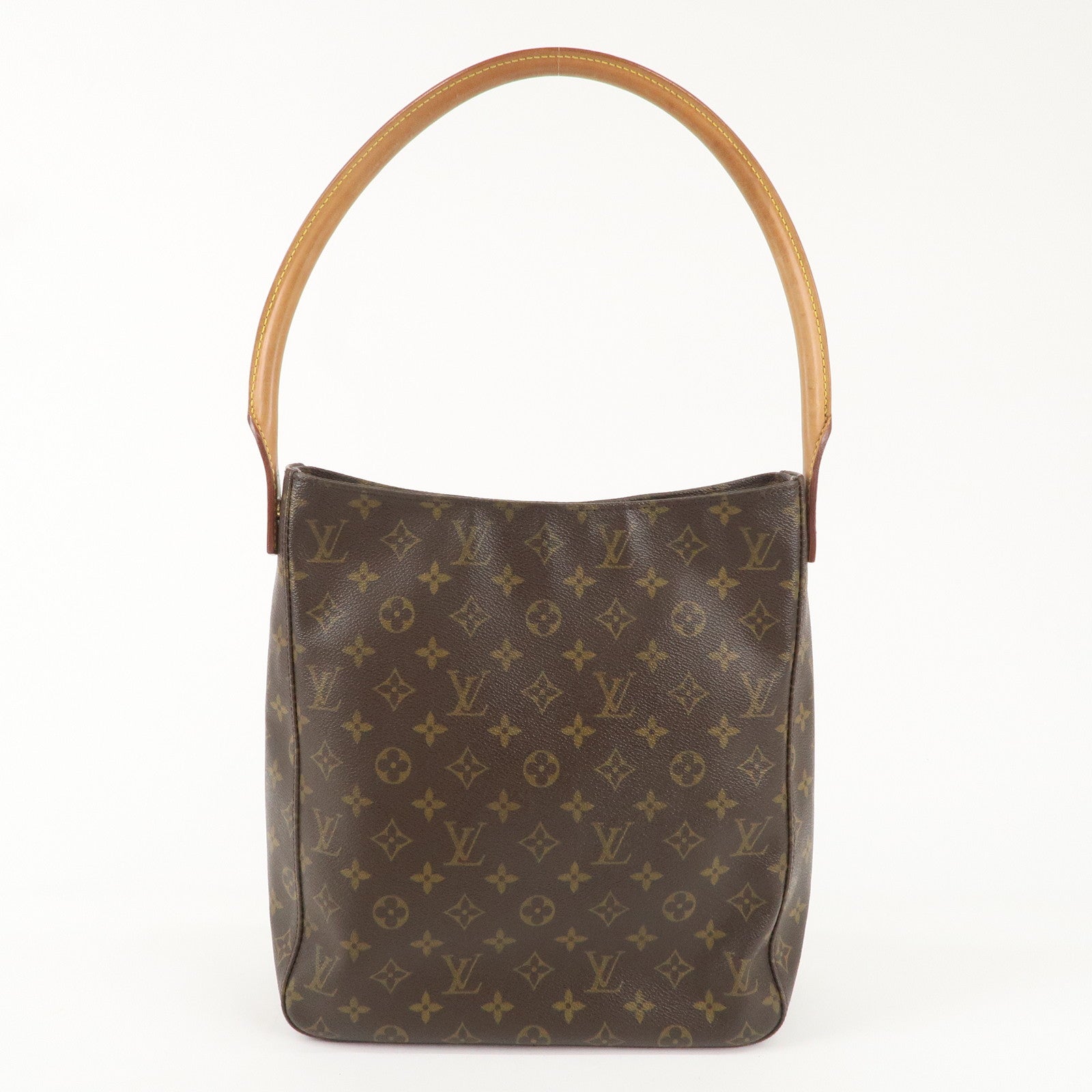 Louis Vuitton Monogram Looping GM Shoulder Bag Brown M51145