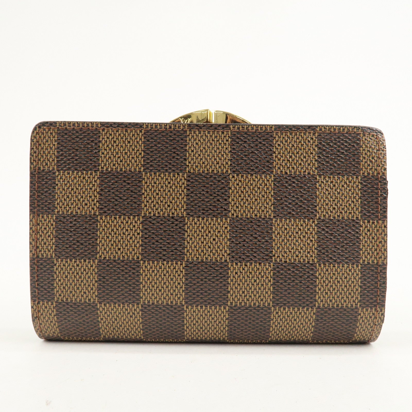 Louis Vuitton Damier Portefeuille Viennois Wallet N61674 Used