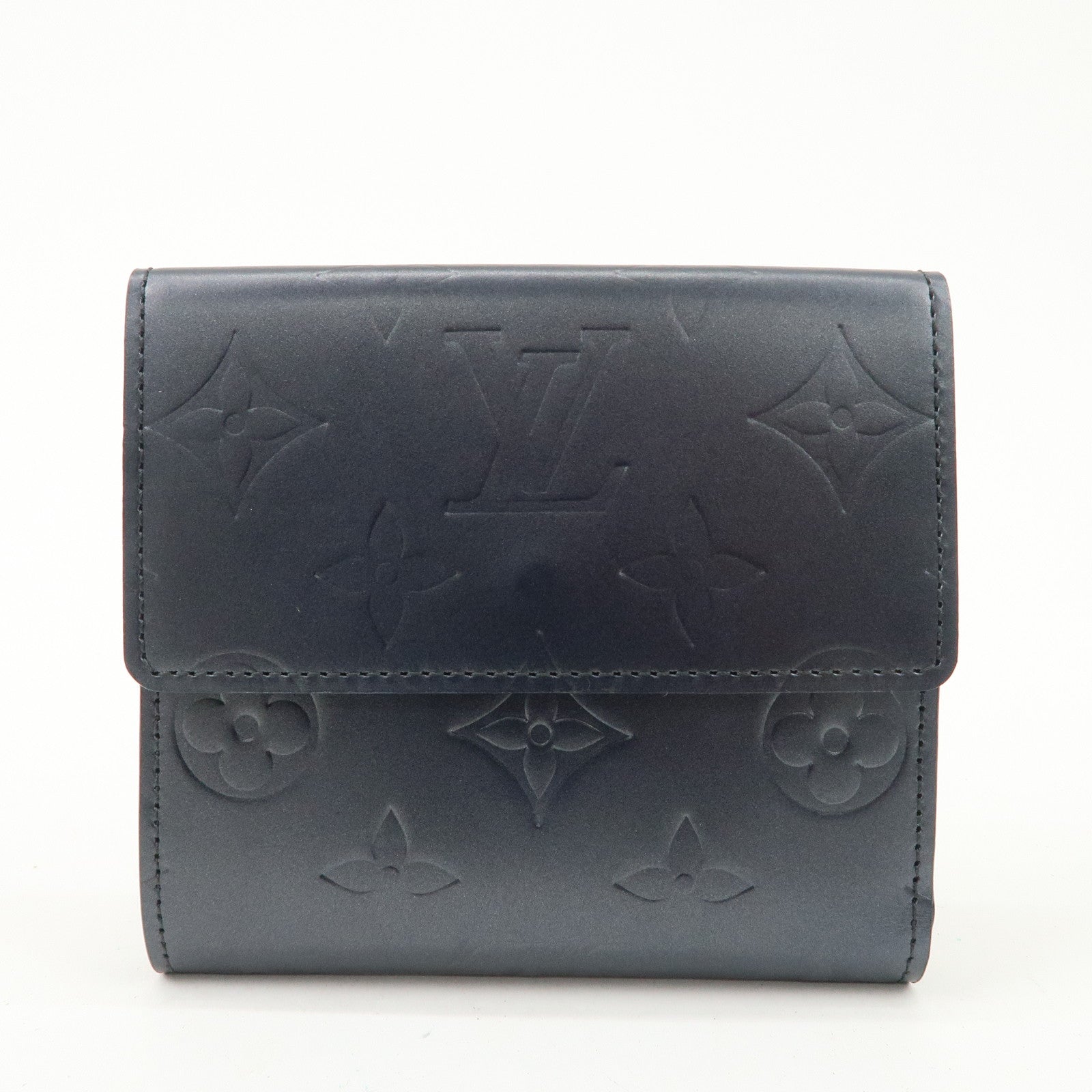 Louis Vuitton Monogram Matte Porte Monnaie Billets Credit M65115 Used